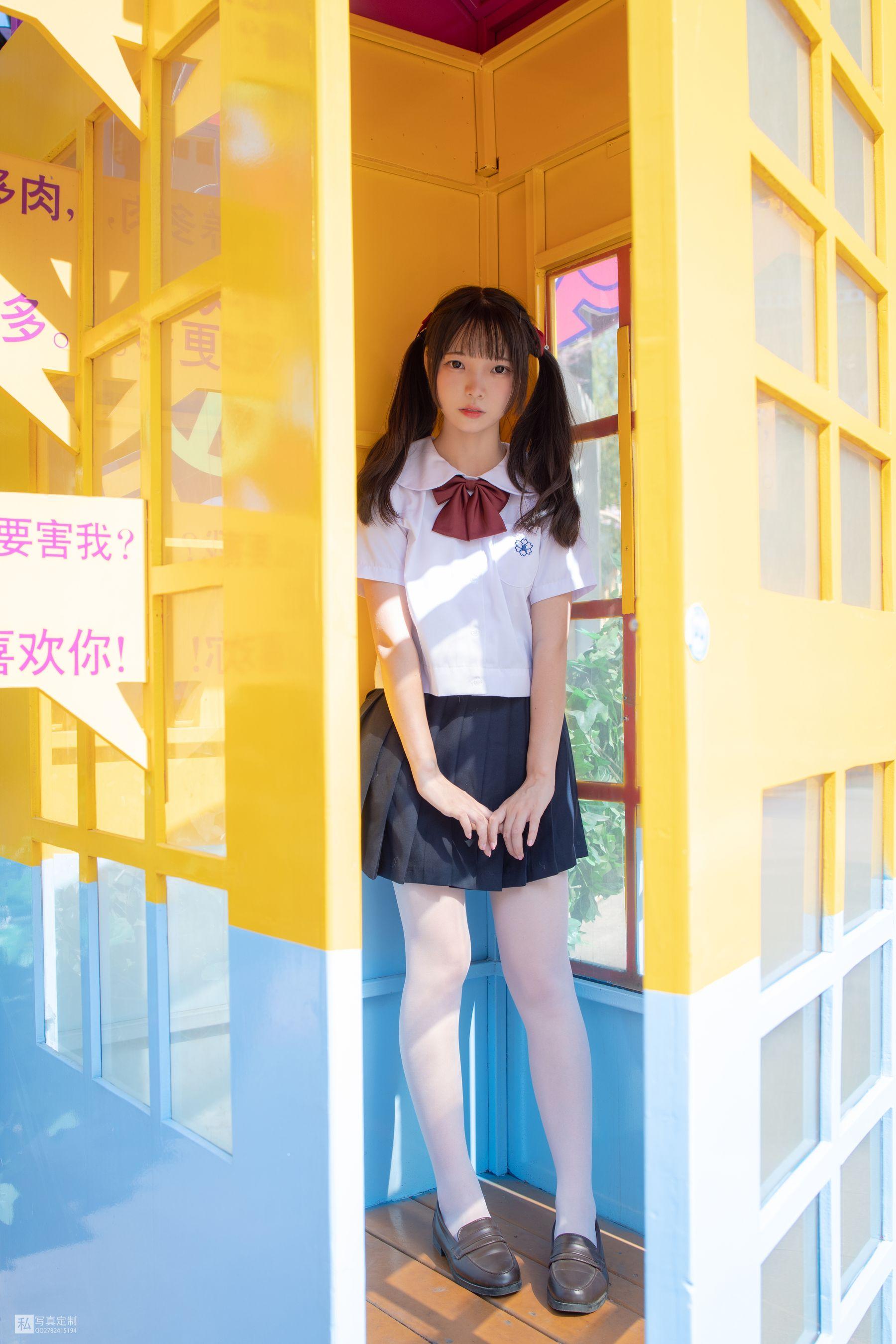 [森萝财团] JKFUN-026 默陌 15D白丝 雪糕游乐园 [75P]插图1