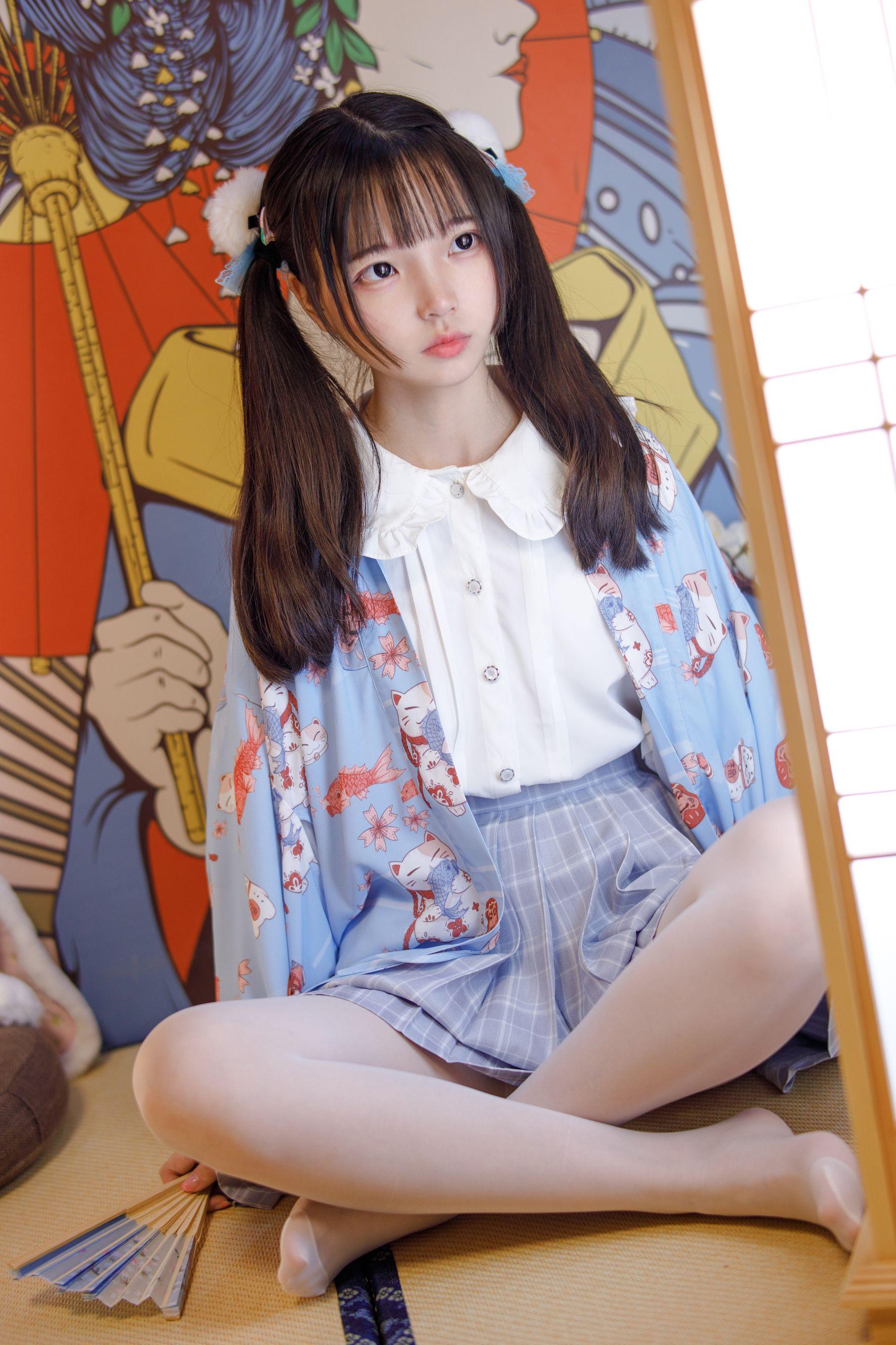 [森萝财团] JKFUN-027 默陌 15D白丝 花里胡哨的民宿 [65P]插图