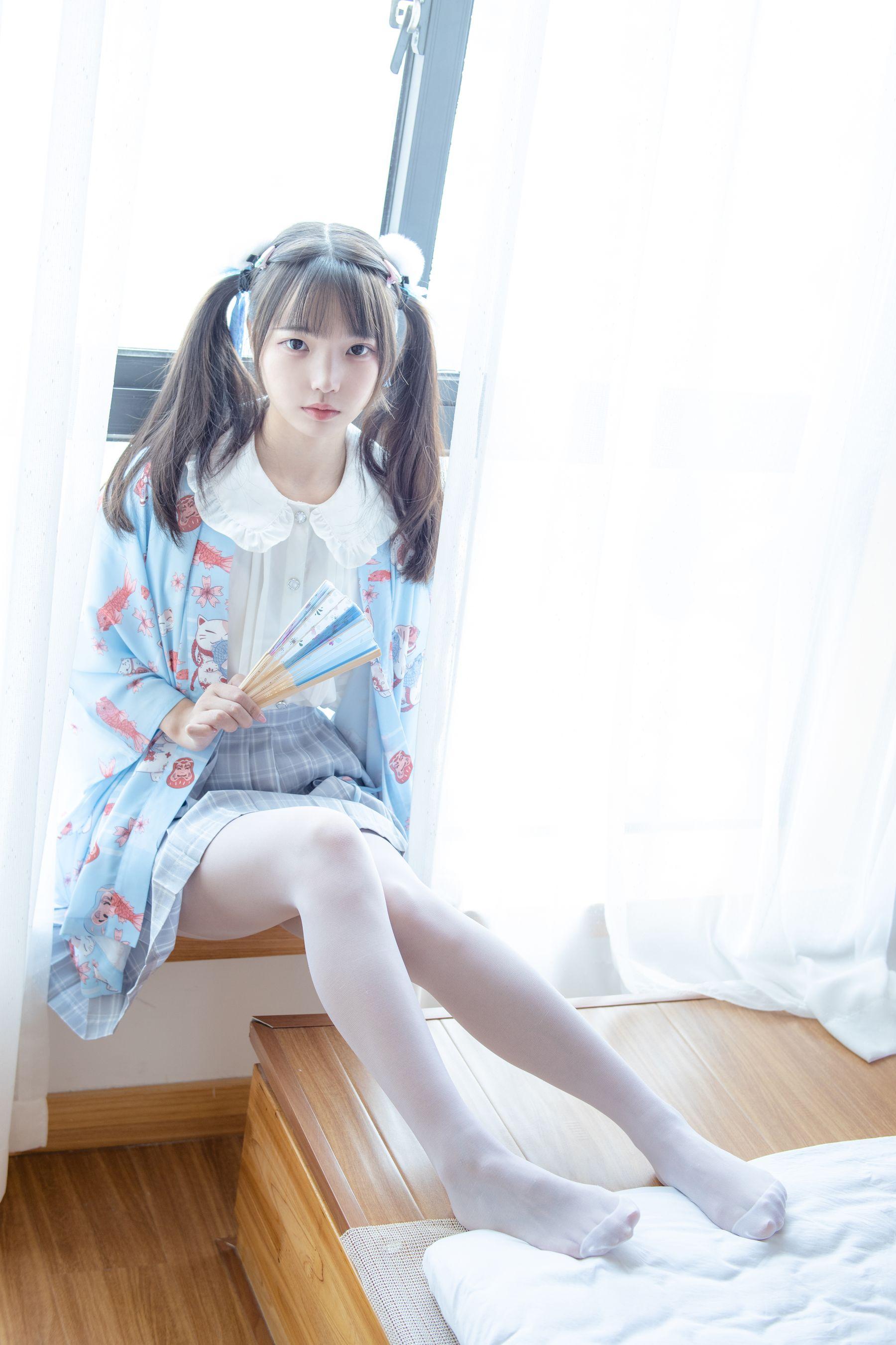 [森萝财团] JKFUN-027 默陌 15D白丝 花里胡哨的民宿 [65P]插图9