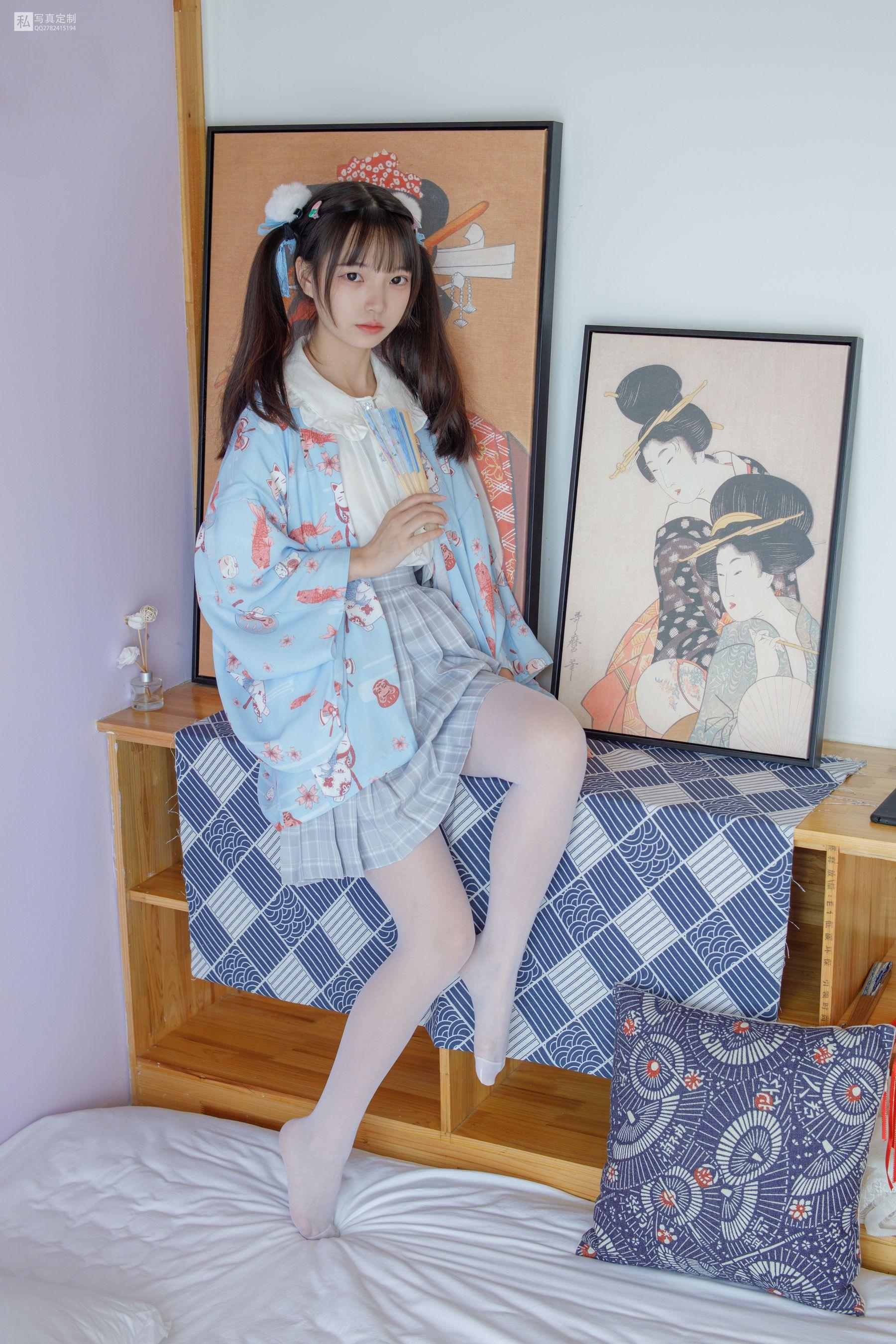 [森萝财团] JKFUN-027 默陌 15D白丝 花里胡哨的民宿 [65P]插图6
