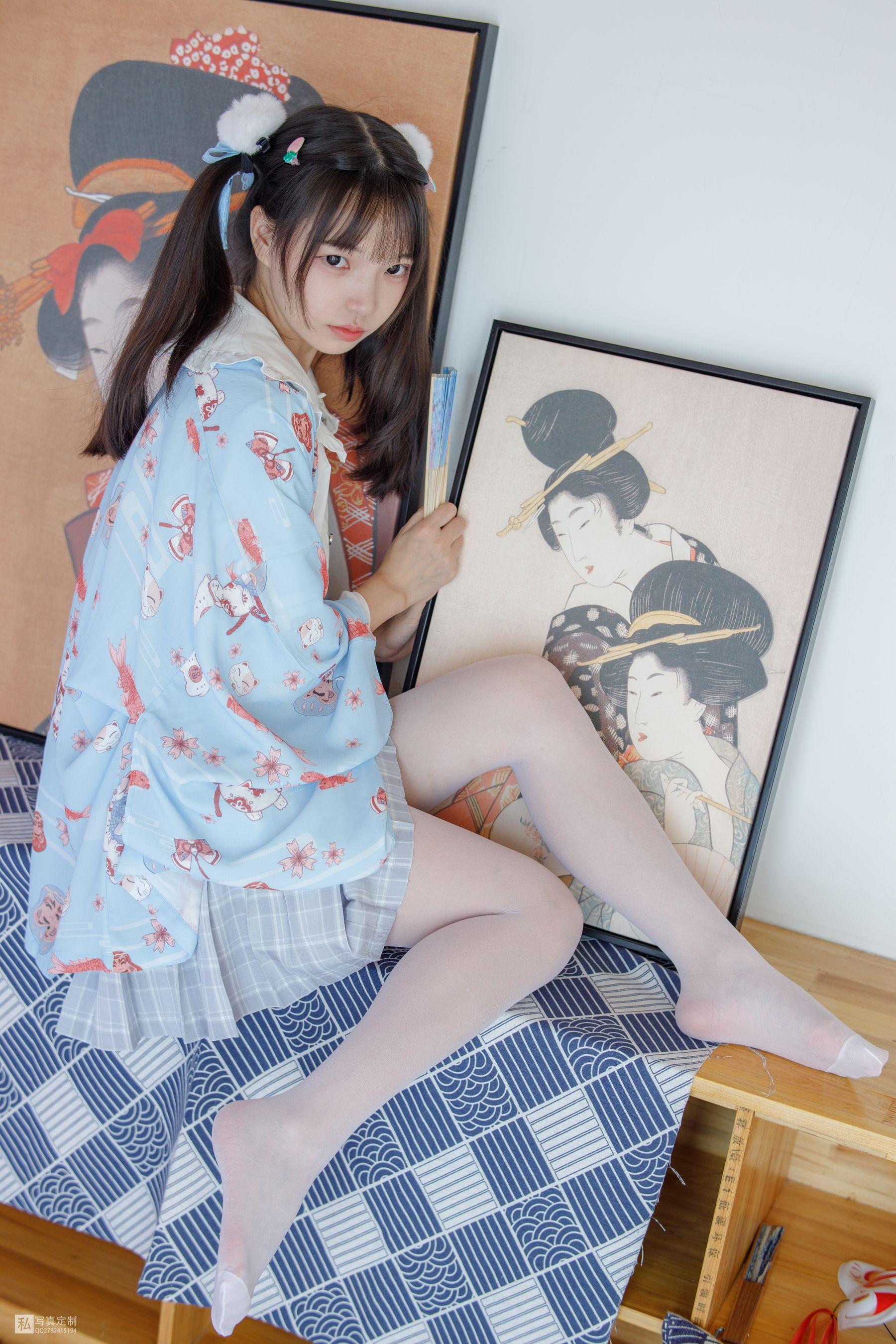 [森萝财团] JKFUN-027 默陌 15D白丝 花里胡哨的民宿 [65P]插图2