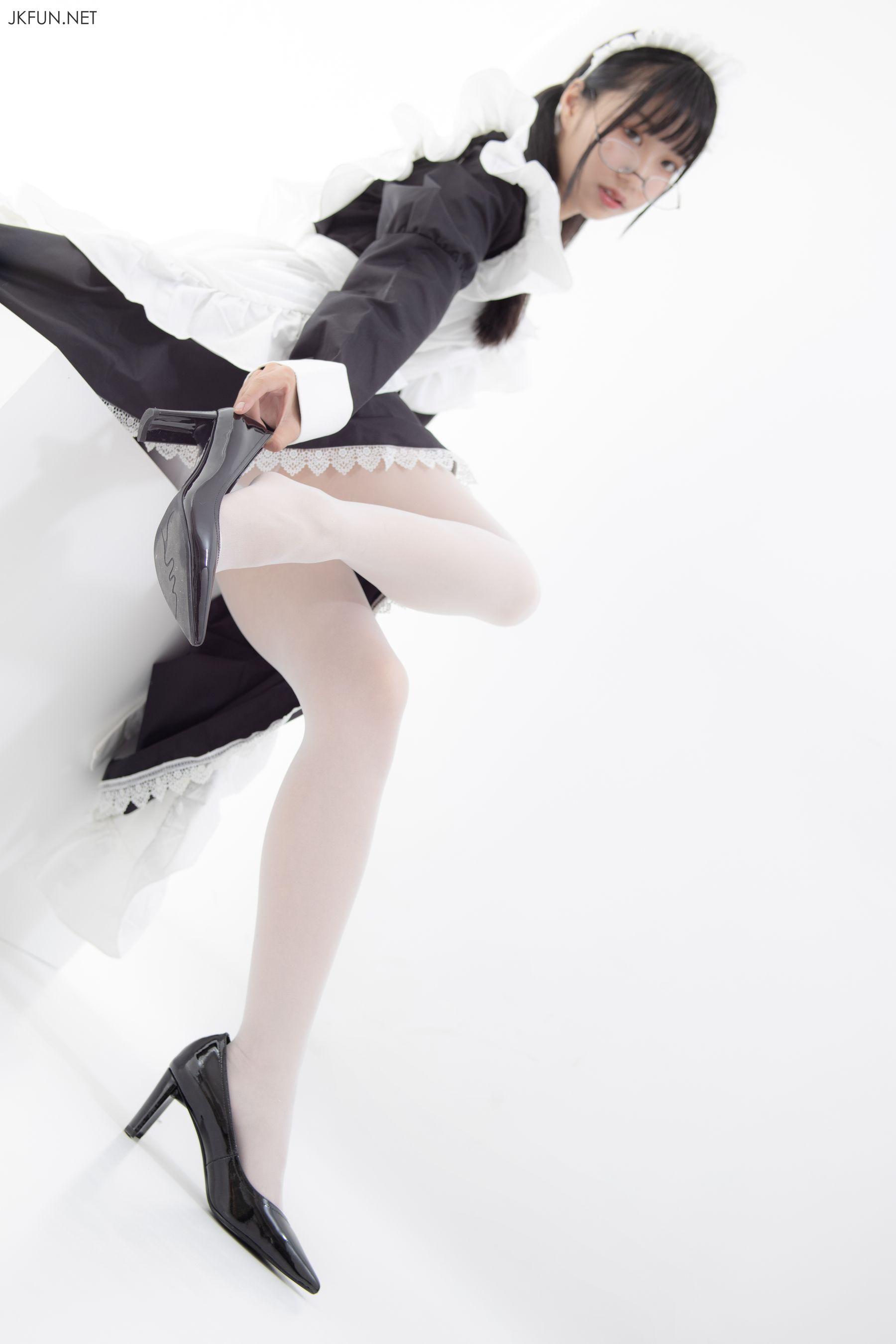 [森萝财团] JKFUN-017 小梓 15D超薄白丝 [127P]插图