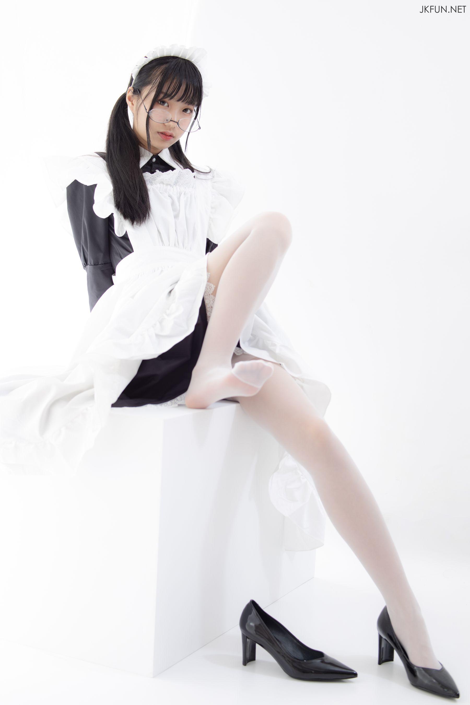 [森萝财团] JKFUN-017 小梓 15D超薄白丝 [127P]插图2
