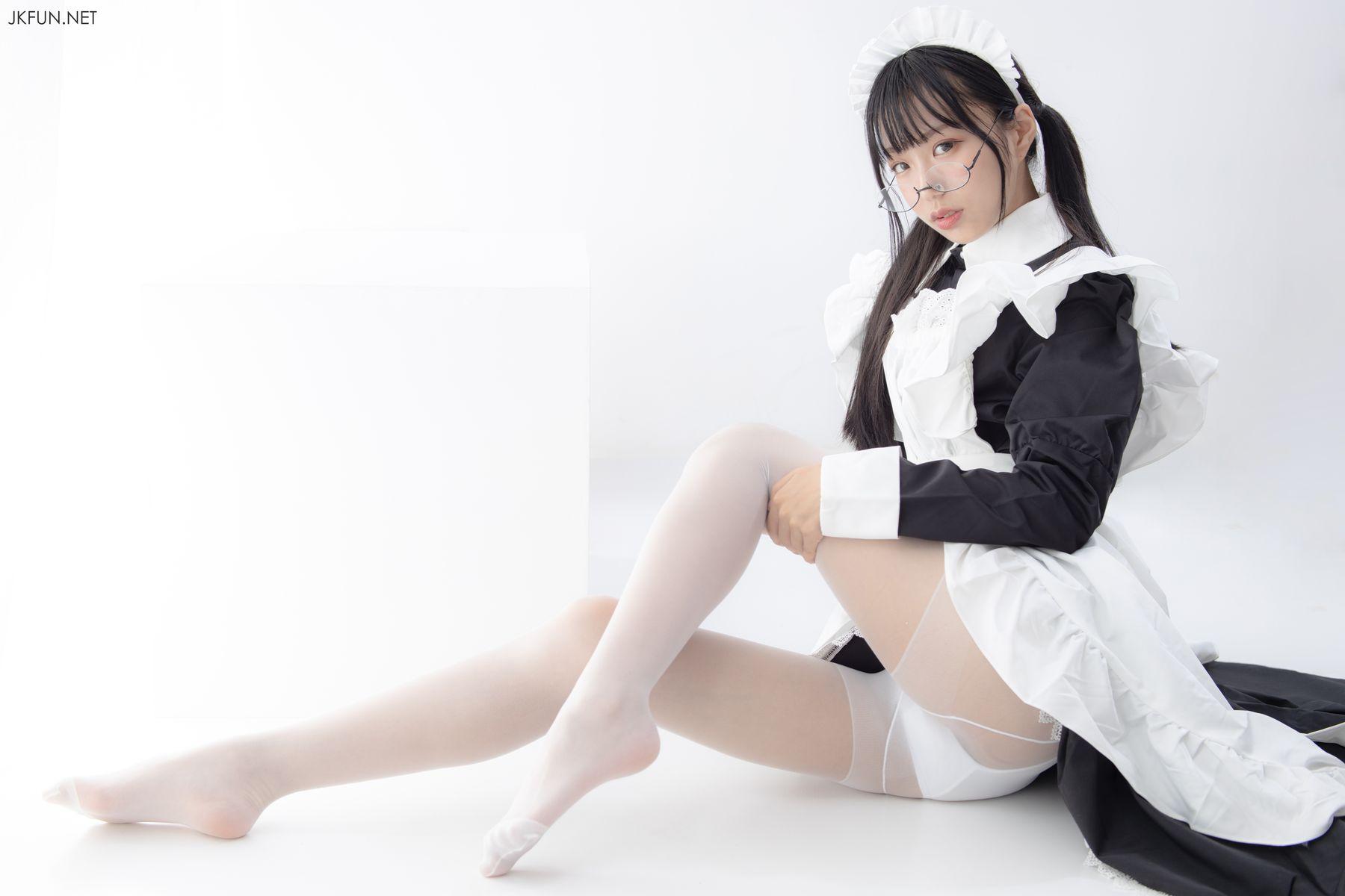 [森萝财团] JKFUN-017 小梓 15D超薄白丝 [127P]插图1