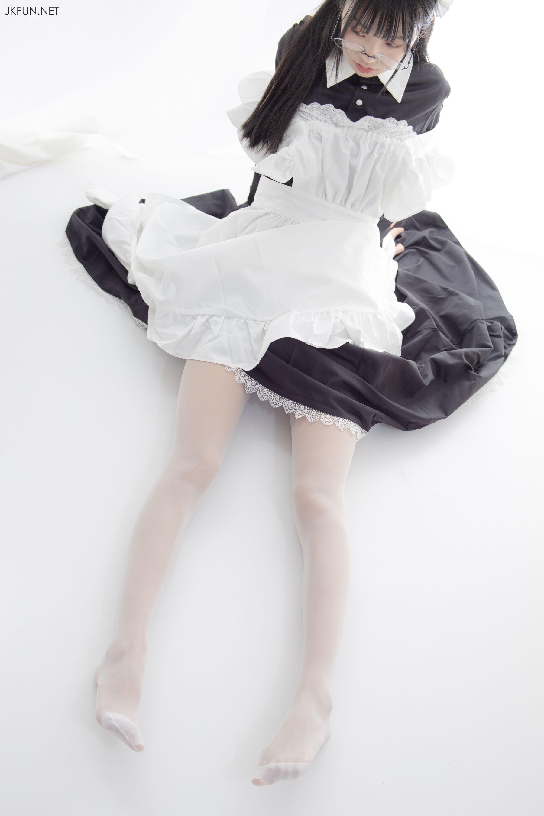[森萝财团] JKFUN-017 小梓 15D超薄白丝 [127P]插图2
