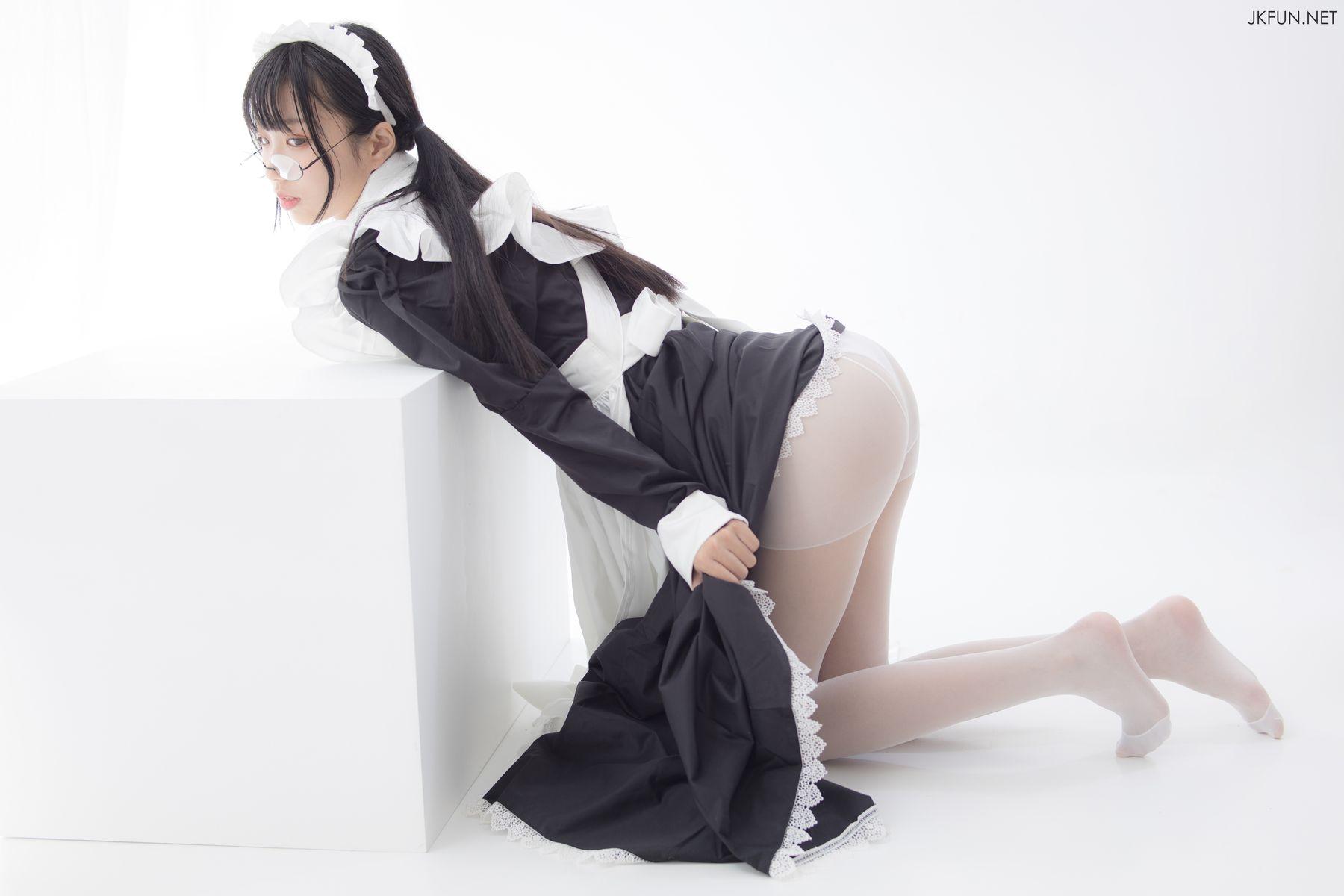 [森萝财团] JKFUN-017 小梓 15D超薄白丝 [127P]插图7
