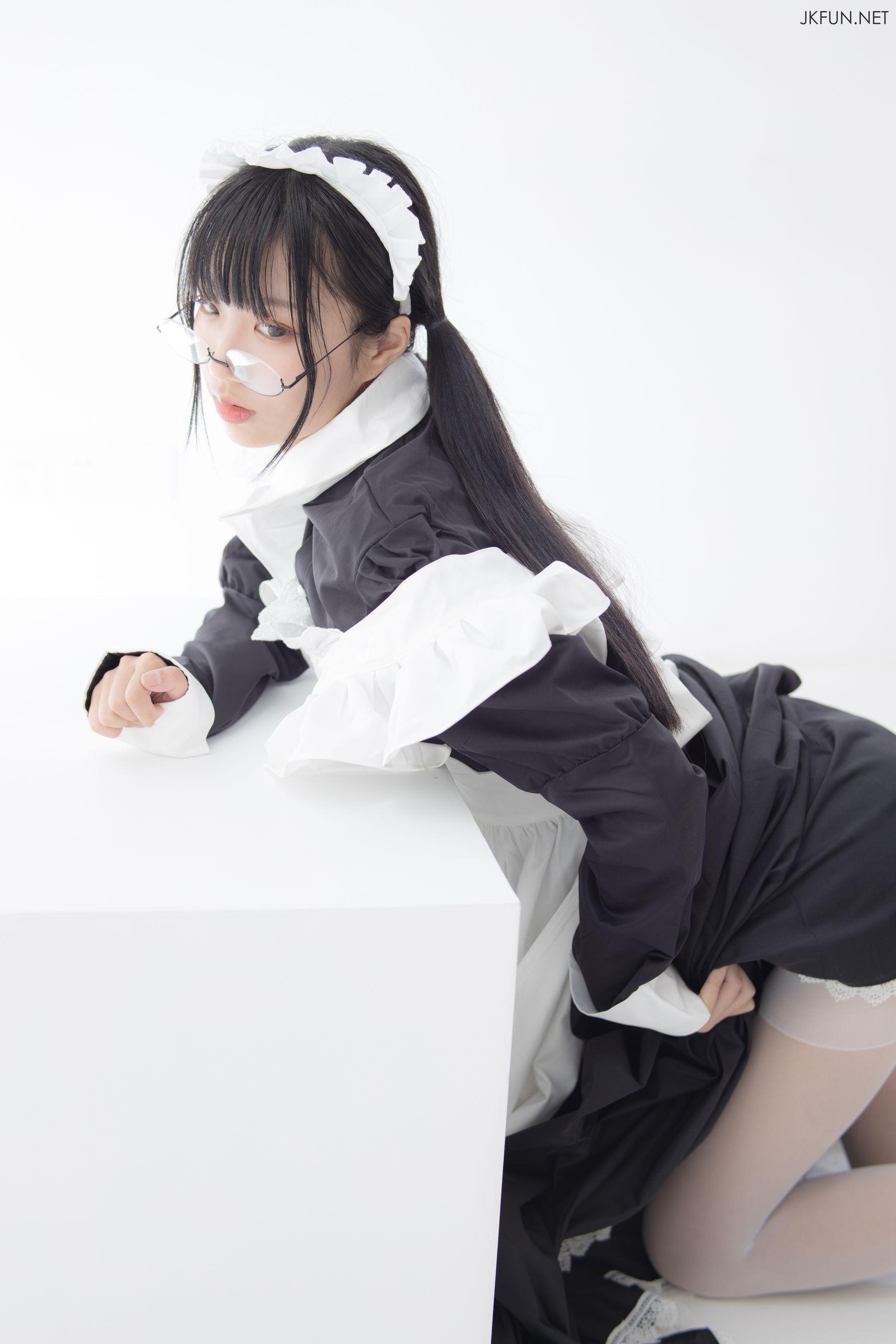 [森萝财团] JKFUN-017 小梓 15D超薄白丝 [127P]插图9