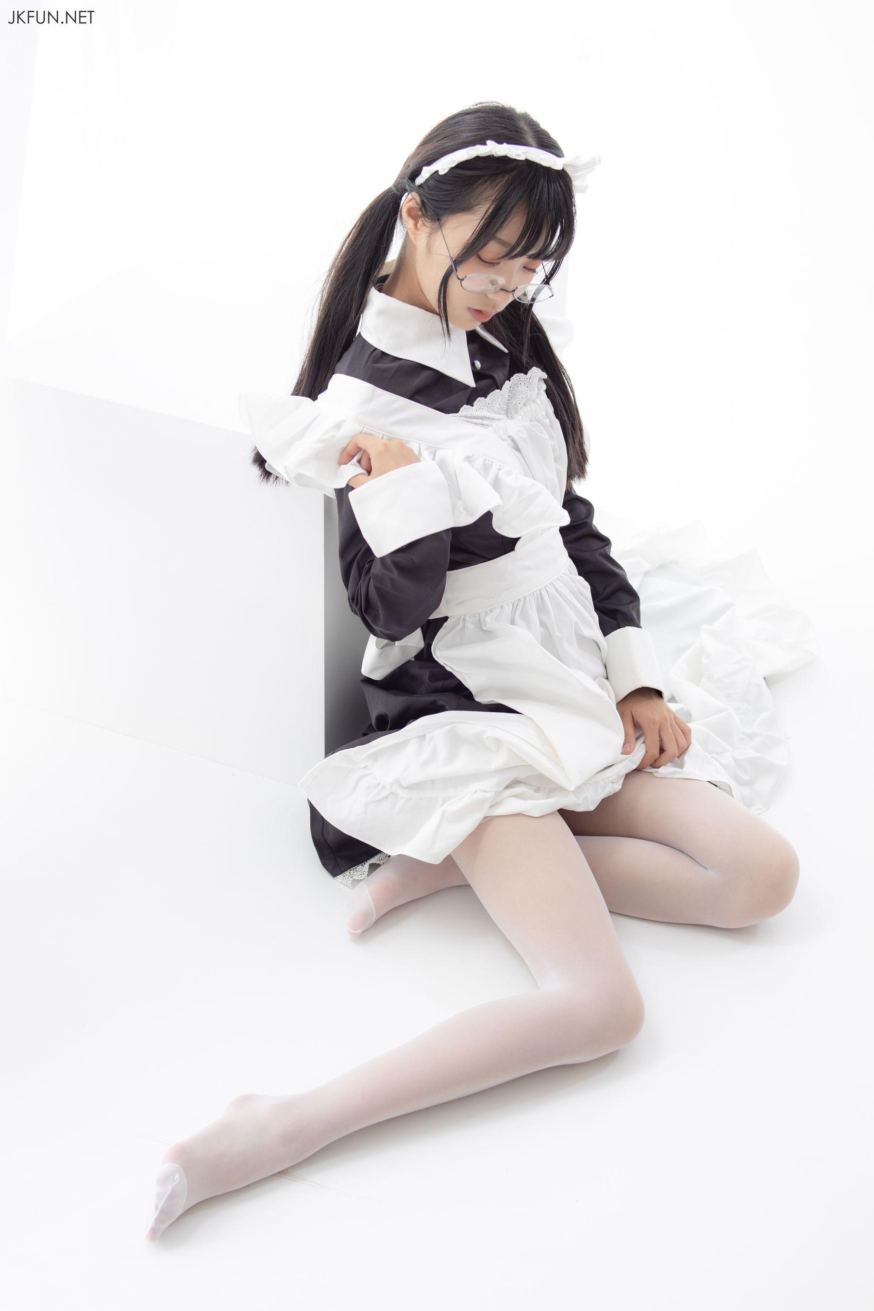[森萝财团] JKFUN-017 小梓 15D超薄白丝 [127P]插图6