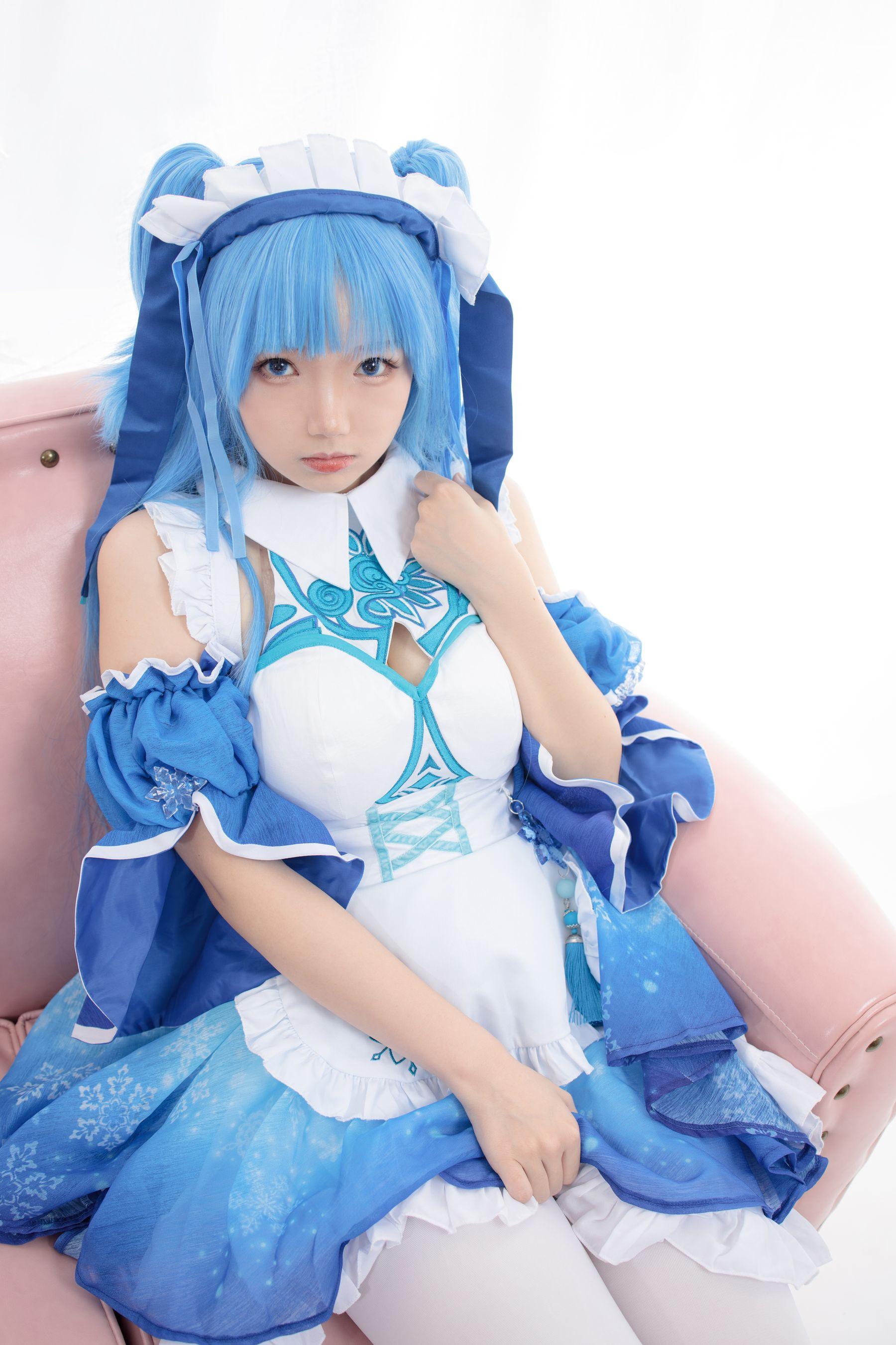 [森萝财团] JKFUN-023 雪晴 300D白丝小萝莉Cosplay装 [100P]插图5