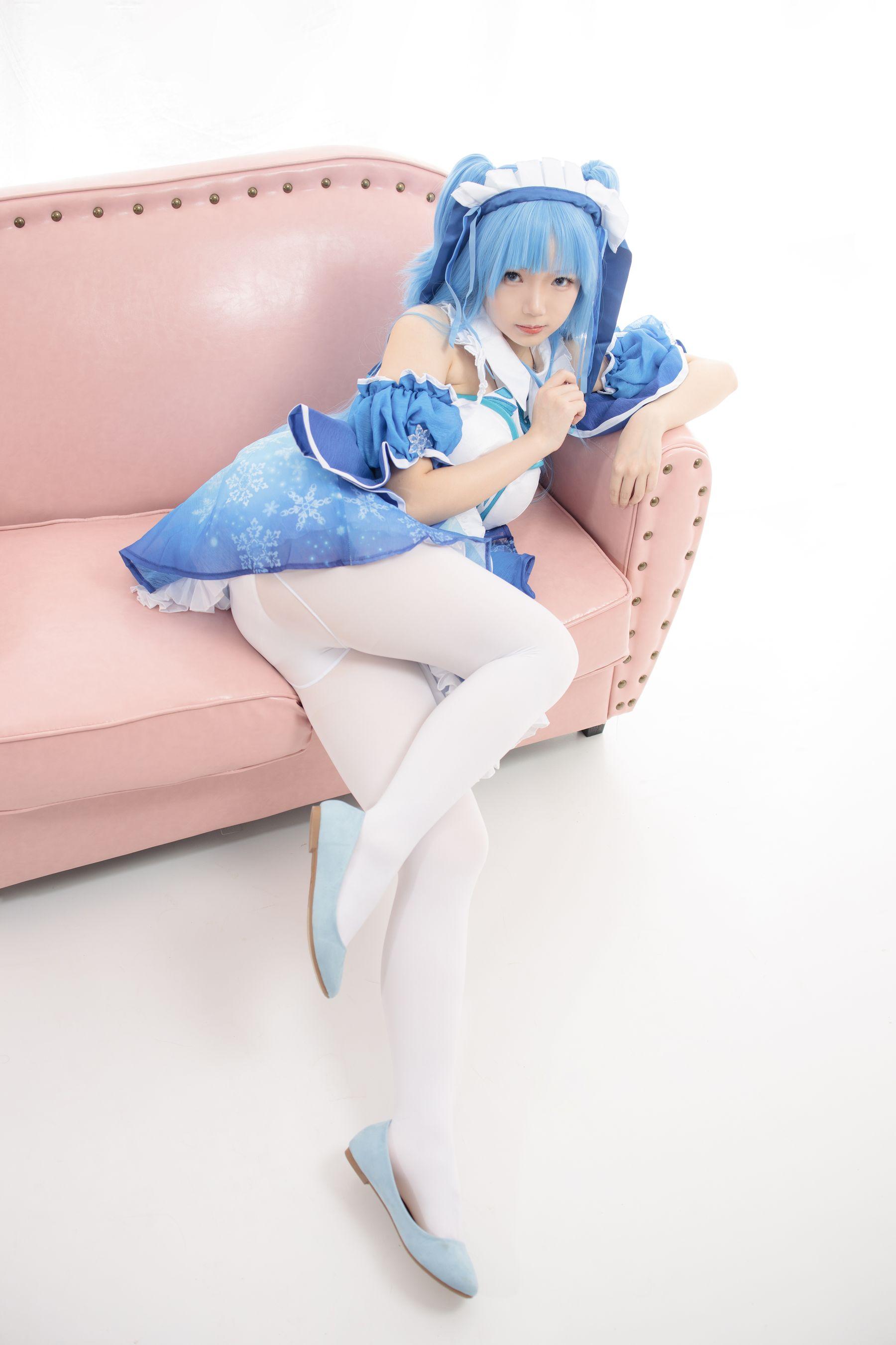 [森萝财团] JKFUN-023 雪晴 300D白丝小萝莉Cosplay装 [100P]插图8