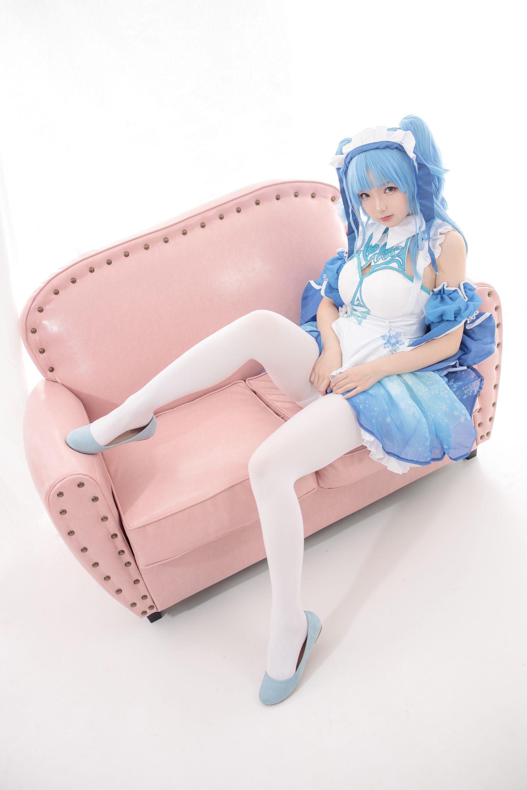 [森萝财团] JKFUN-023 雪晴 300D白丝小萝莉Cosplay装 [100P]插图3