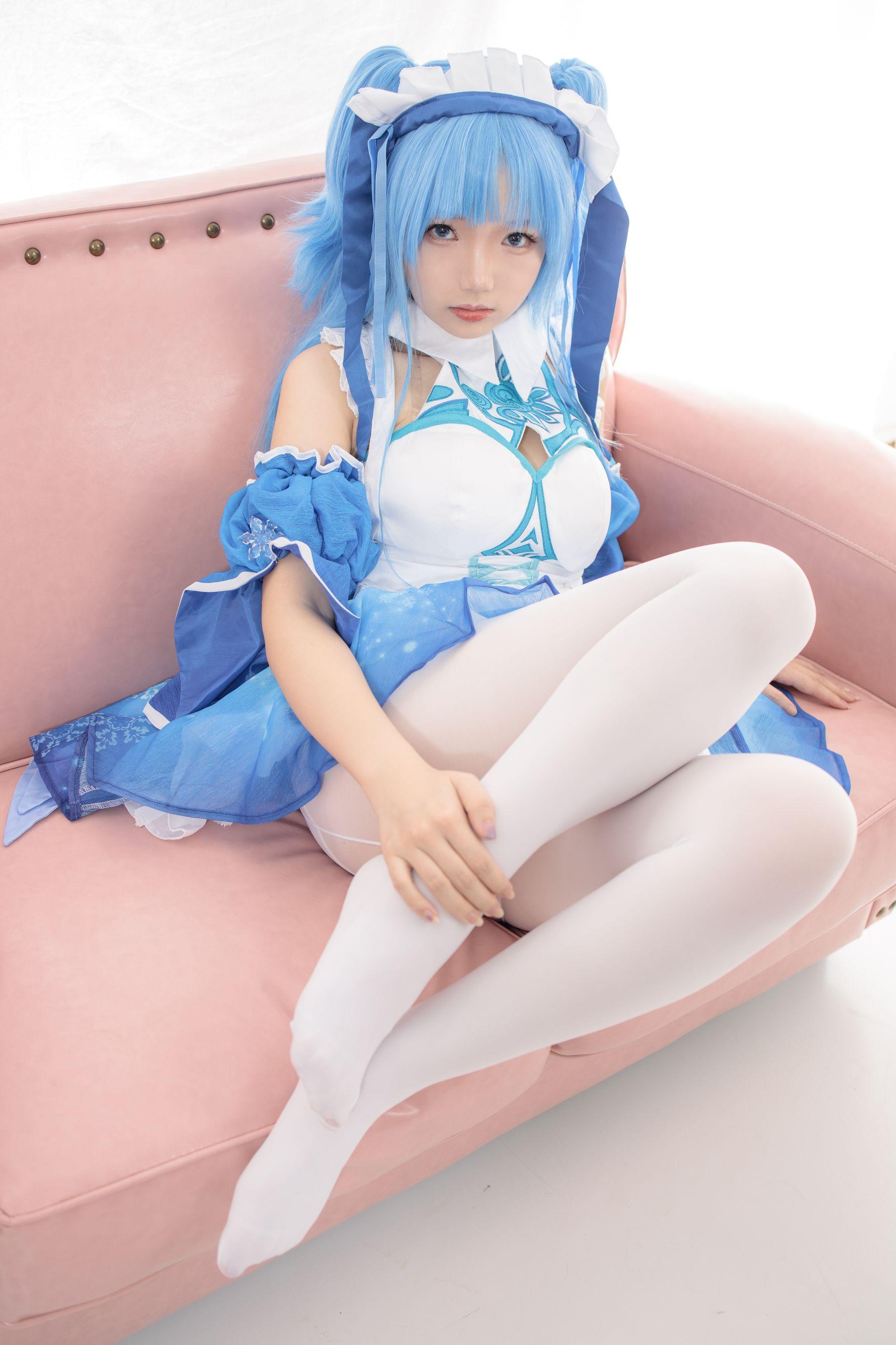 [森萝财团] JKFUN-023 雪晴 300D白丝小萝莉Cosplay装 [100P]插图