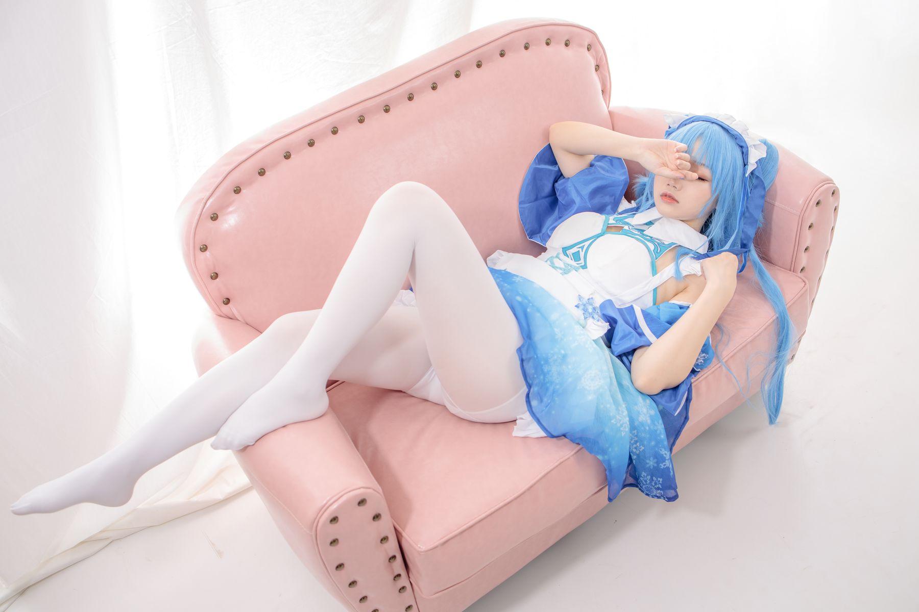 [森萝财团] JKFUN-023 雪晴 300D白丝小萝莉Cosplay装 [100P]插图7