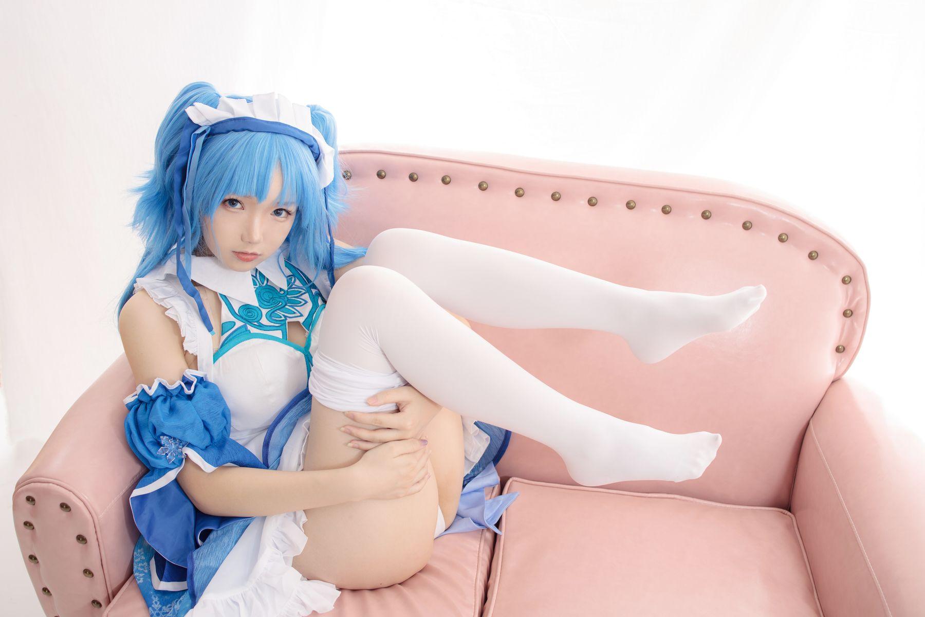 [森萝财团] JKFUN-023 雪晴 300D白丝小萝莉Cosplay装 [100P]插图