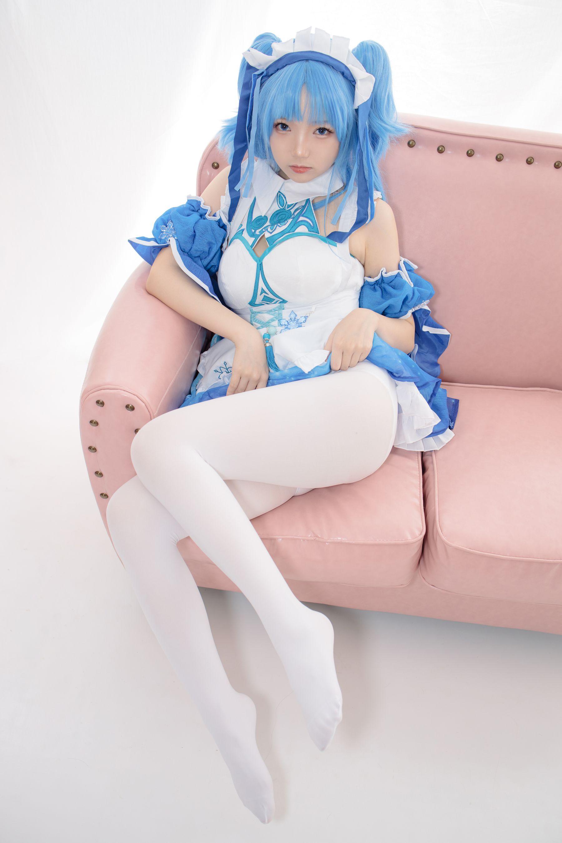 [森萝财团] JKFUN-023 雪晴 300D白丝小萝莉Cosplay装 [100P]插图