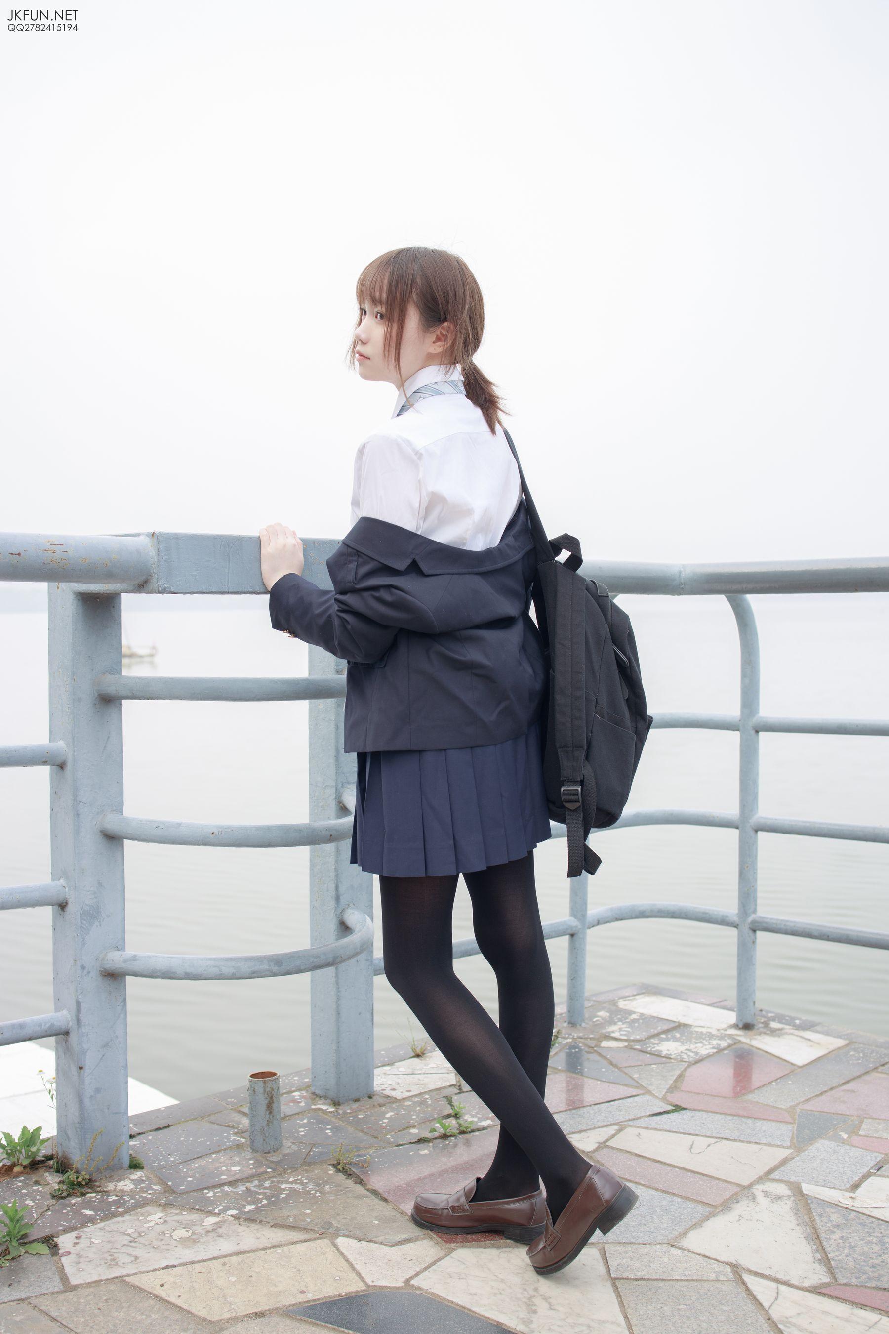[森萝财团] JKFUN-006 Aika 日系黑丝 [140P]插图6