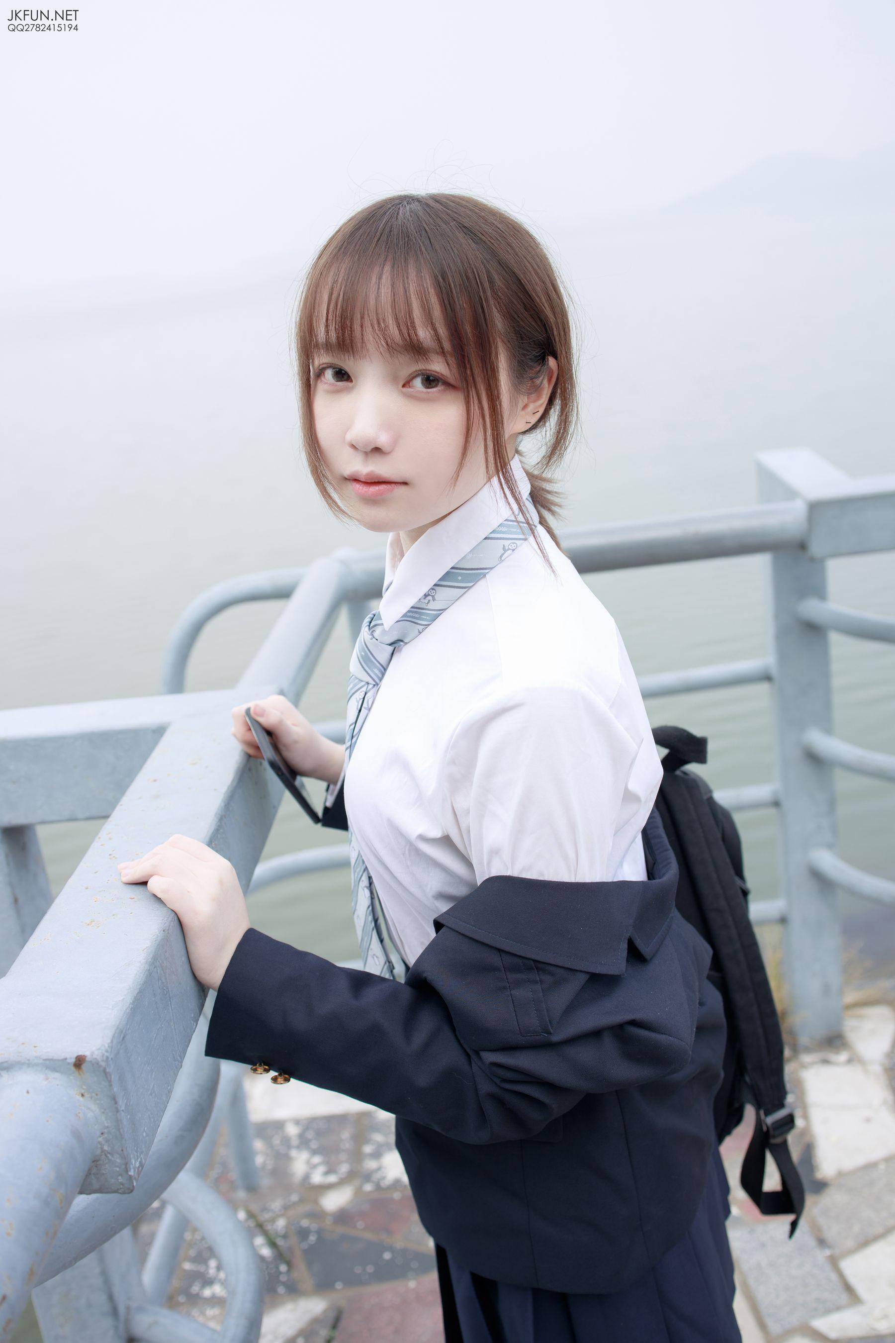 [森萝财团] JKFUN-006 Aika 日系黑丝 [140P]插图7