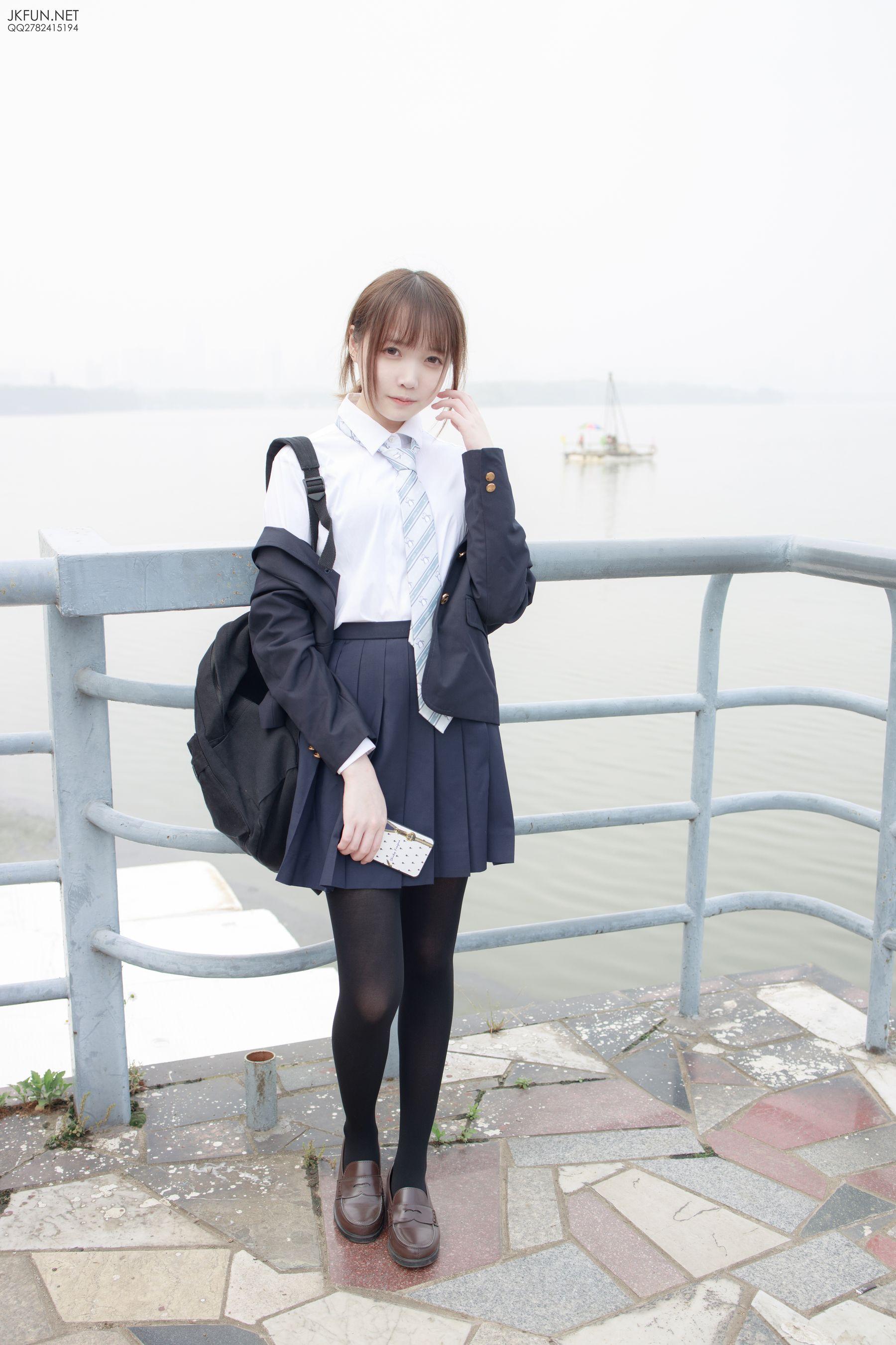 [森萝财团] JKFUN-006 Aika 日系黑丝 [140P]插图9