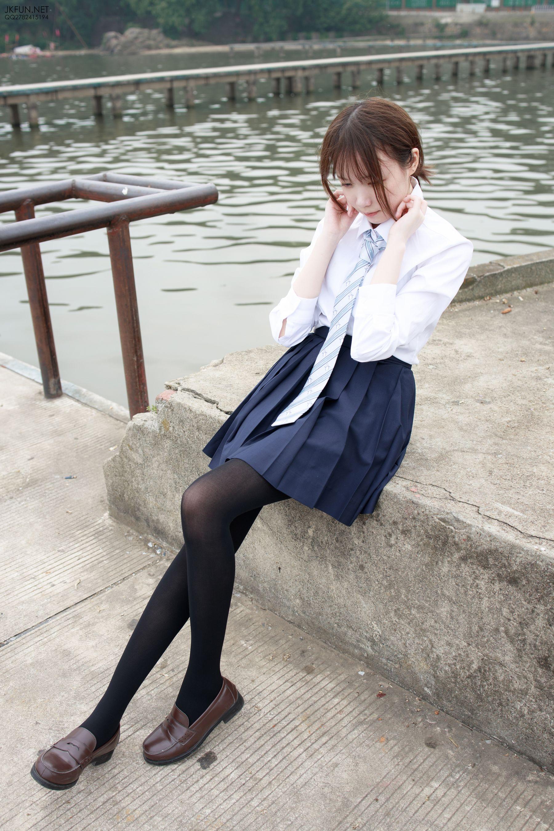 [森萝财团] JKFUN-006 Aika 日系黑丝 [140P]插图6