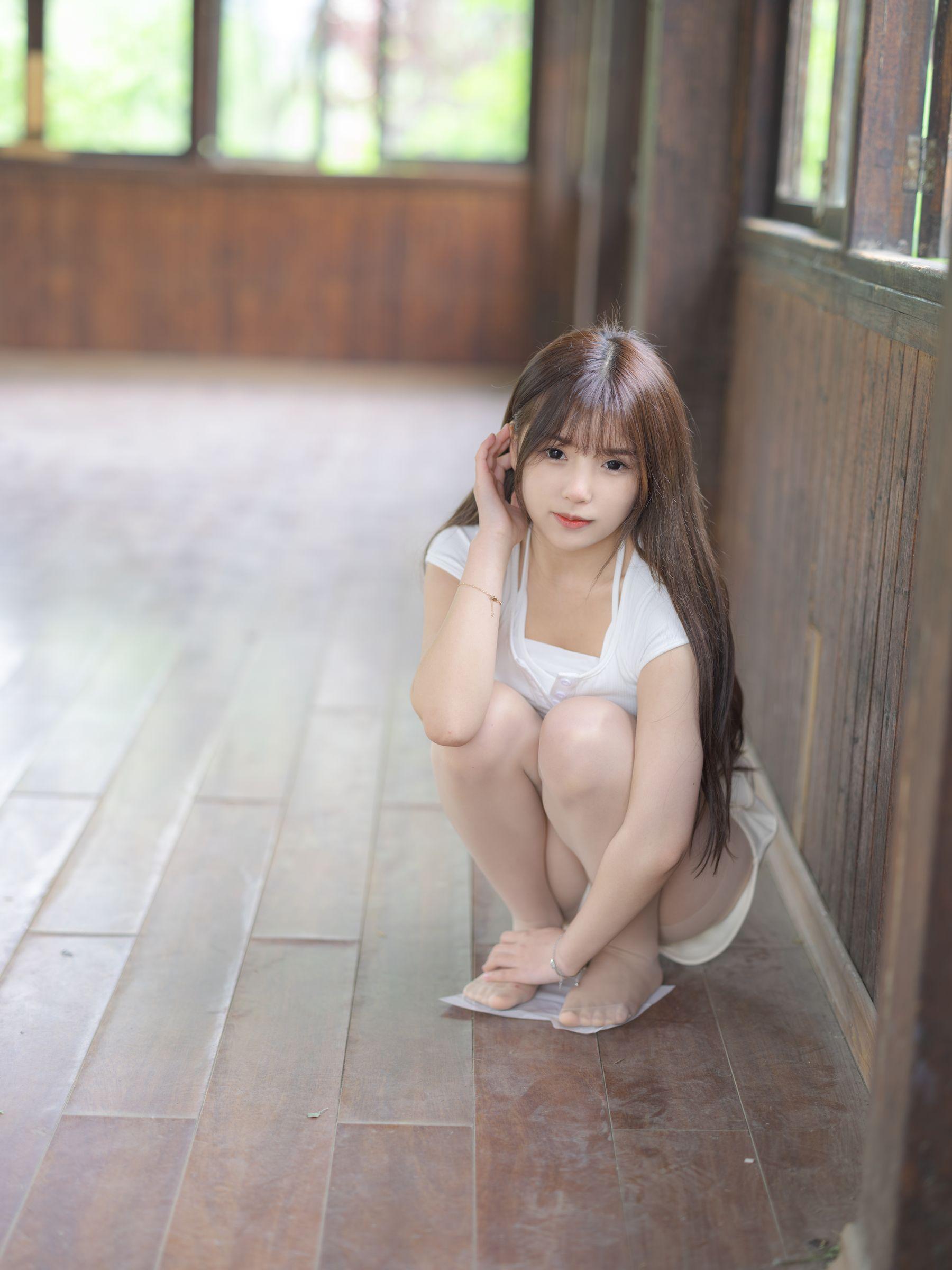 森萝财团 晴涩-001 乃晴 肉丝 15D 超薄 [109P]插图9