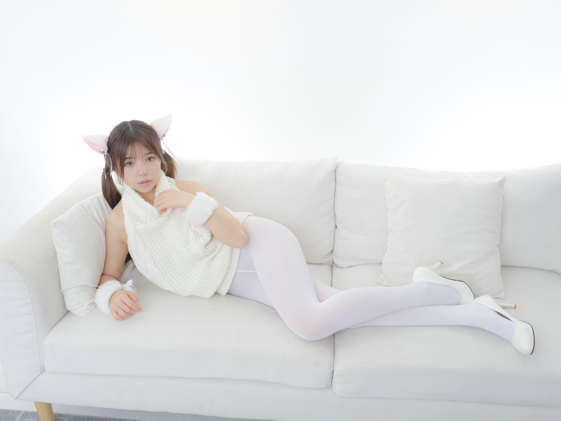 森萝财团 晴涩-005 乃晴 水岛空 白丝 80D [109P]插图4