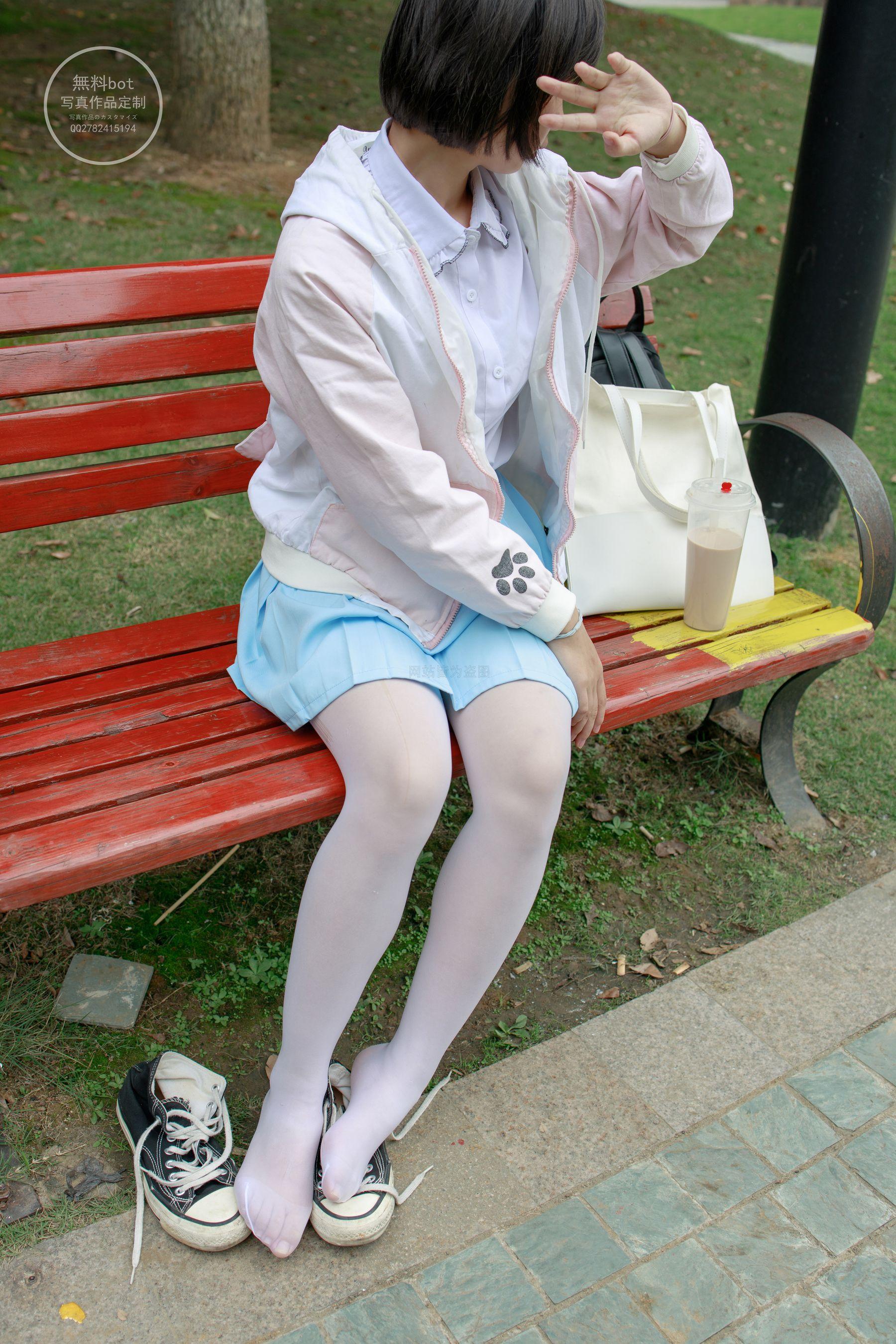 森萝财团写真 有料 NO.005 小茵 公园白丝 [68P]插图2
