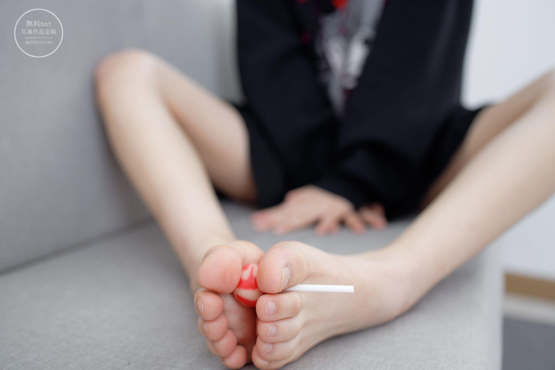 森萝财团写真 有料 NO.020 小奶糕Milky 双马尾美少女的白丝美腿 [86P]插图4