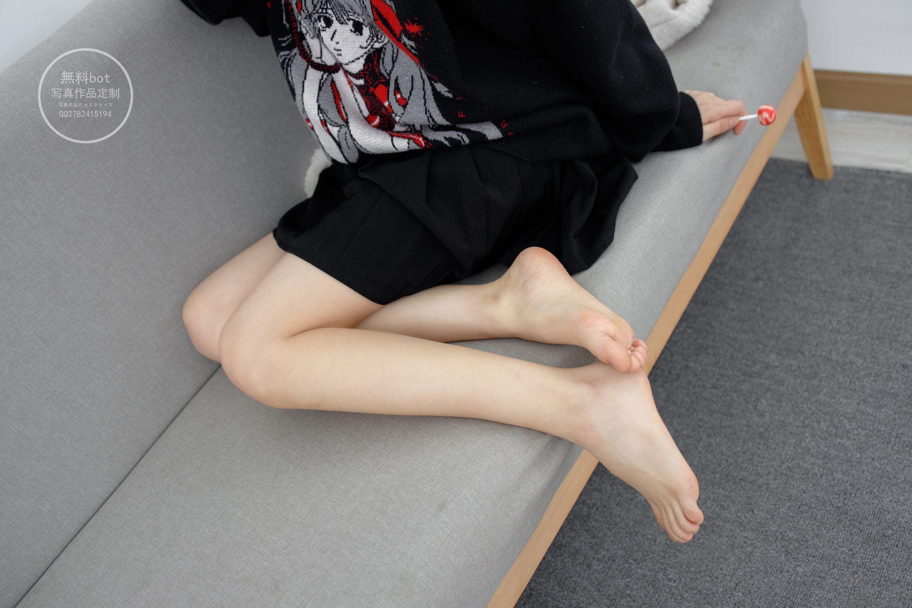 森萝财团写真 有料 NO.020 小奶糕Milky 双马尾美少女的白丝美腿 [86P]插图5