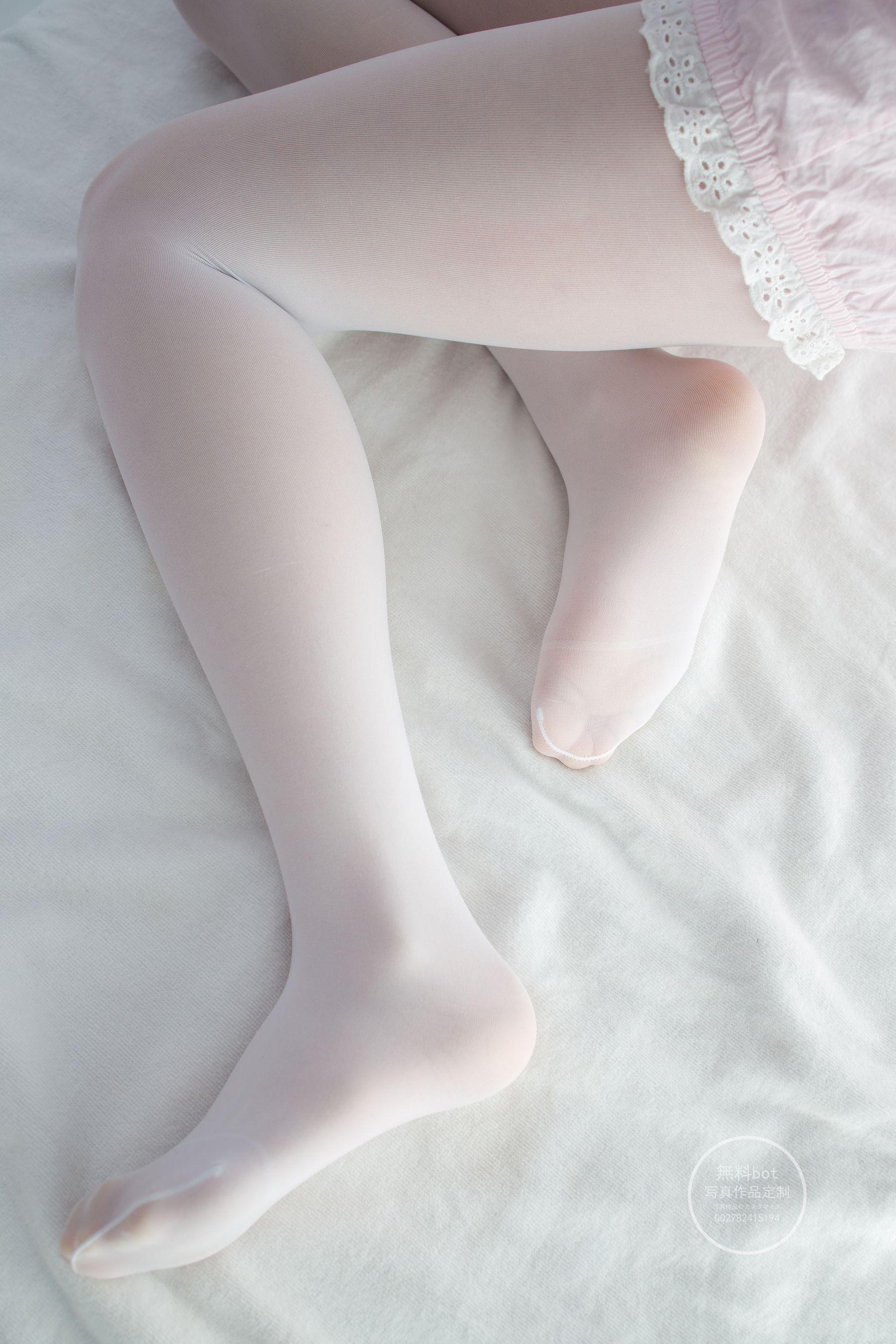 森萝财团写真 有料 NO.023 吸吸 小清新少女的私房白丝 [53P]插图5
