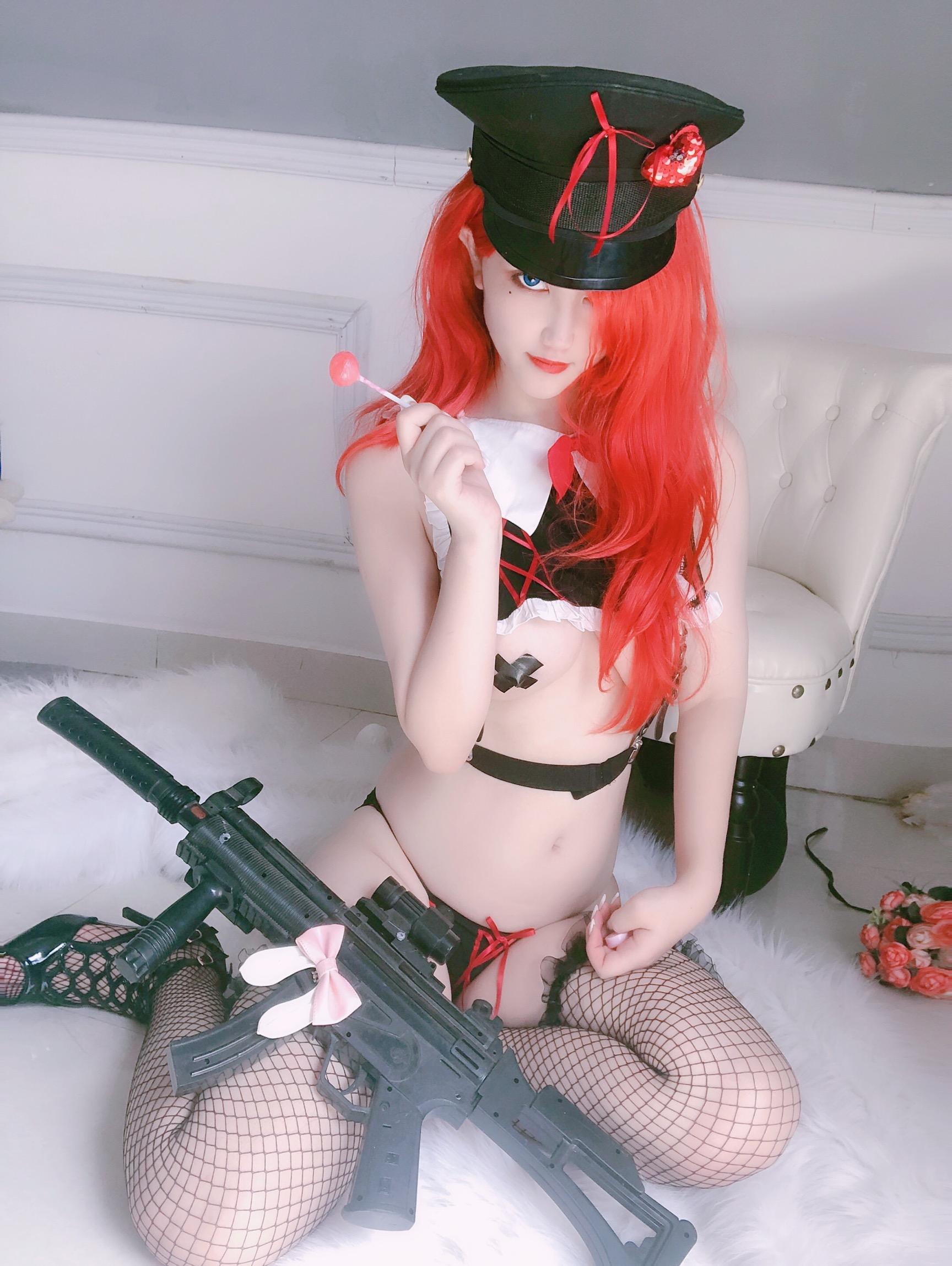 橙橙yo NO.001 红发 [52P]插图7