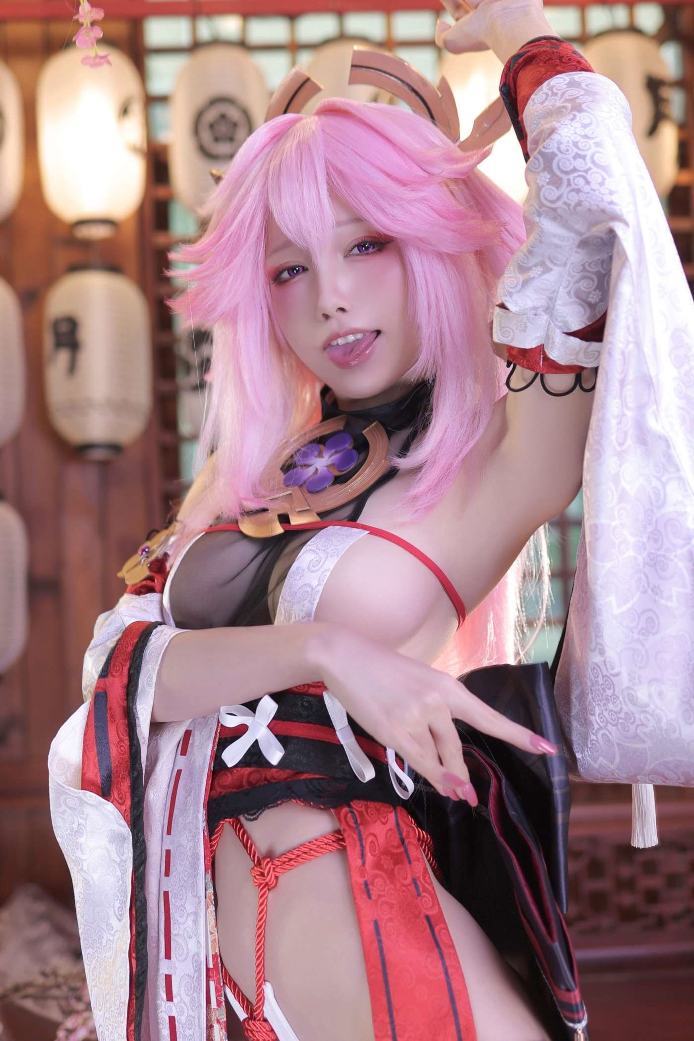 水淼aqua NO.130 新八重神子 [92P]插图2