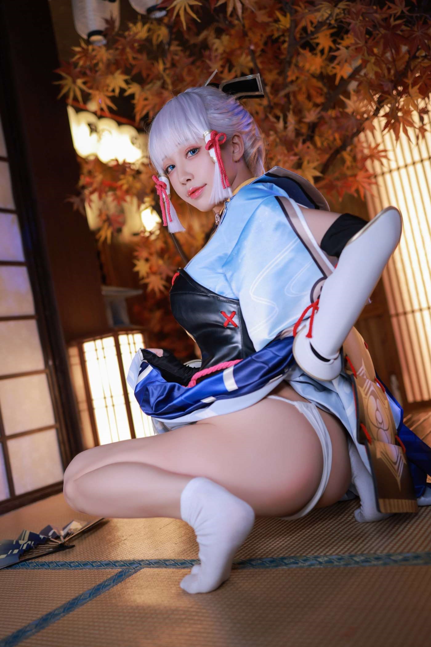 水淼aqua NO.121 Fantia 2021年11月-2022年10月套图合集(25套) [2021-11-28] 神里绫华[57P]插图8