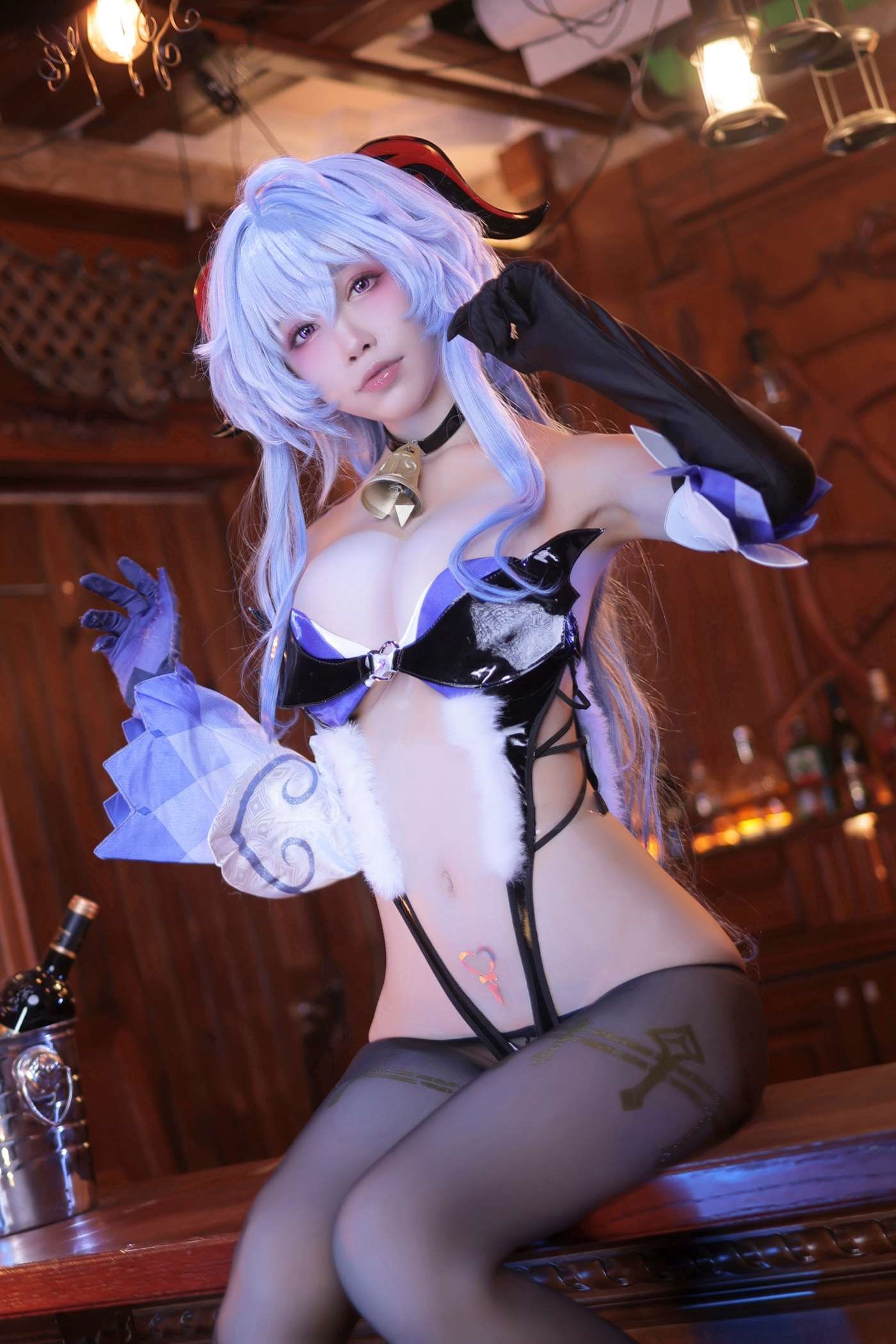 水淼aqua NO.126 甘雨-同人魅魔 [74P]插图7