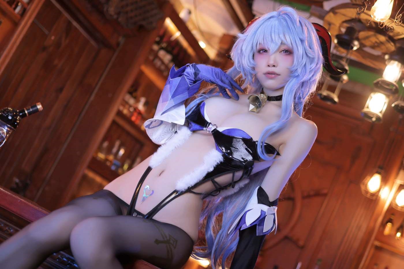 水淼aqua NO.126 甘雨-同人魅魔 [74P]插图8