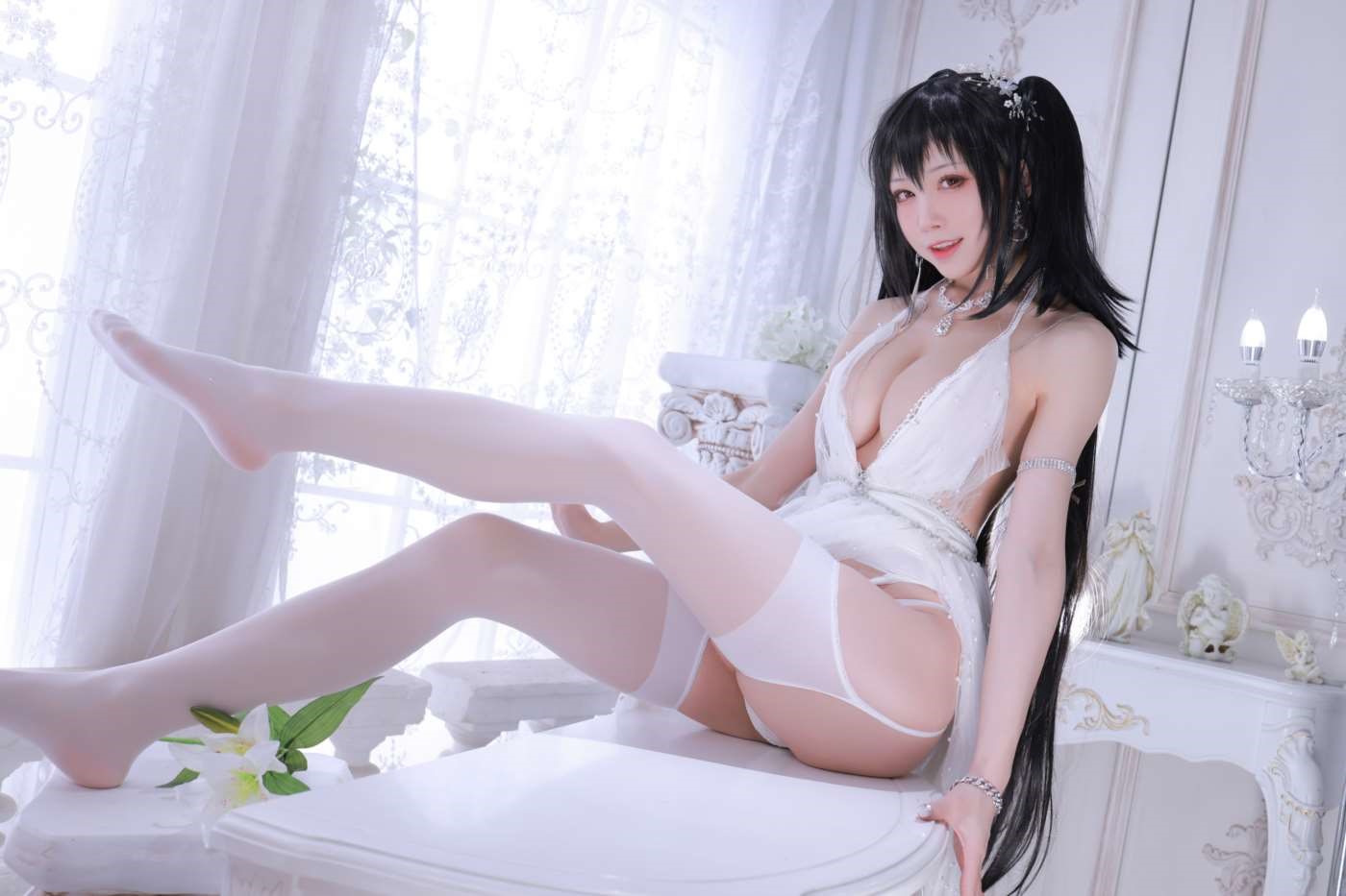 水淼aqua NO.100 大凤婚纱[74P]插图
