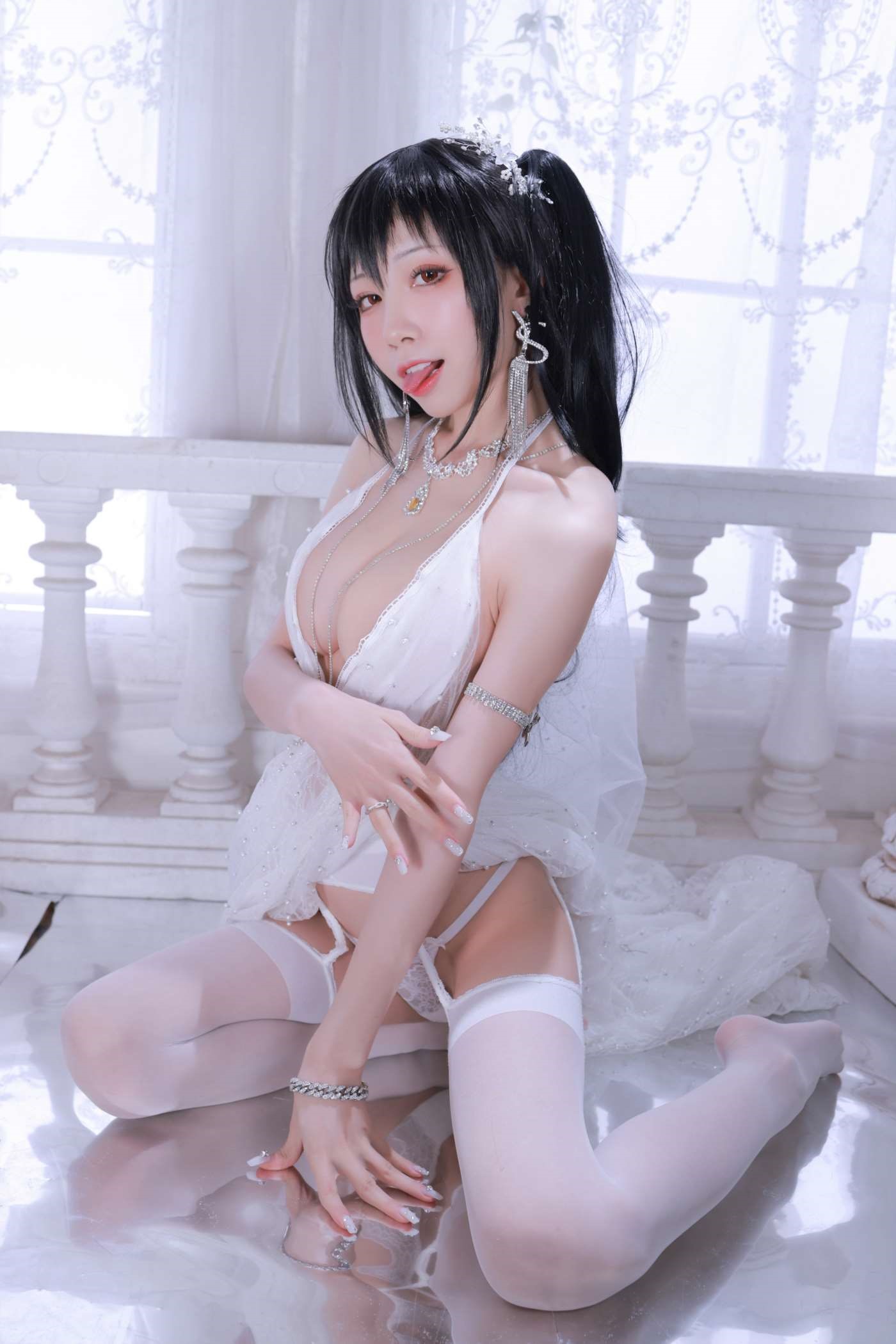 水淼aqua NO.100 大凤婚纱[74P]插图5