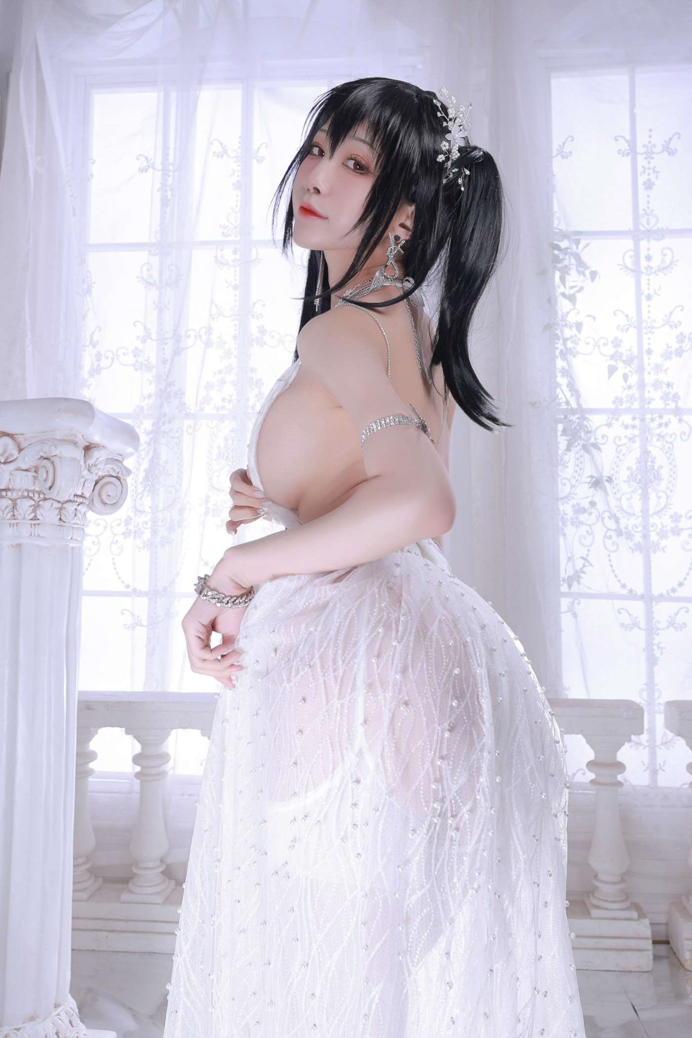 水淼aqua NO.100 大凤婚纱[74P]插图1