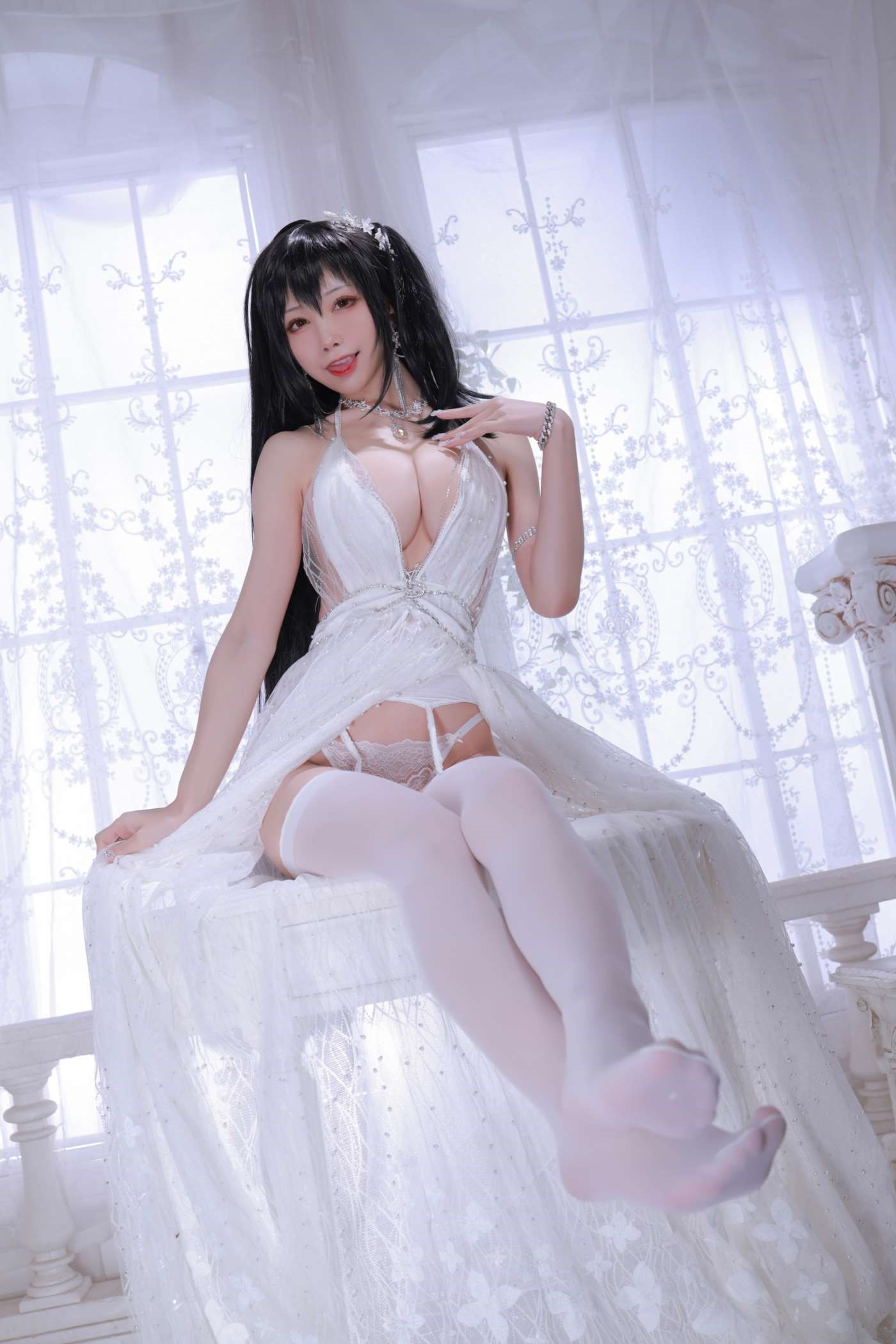 水淼aqua NO.100 大凤婚纱[74P]插图4