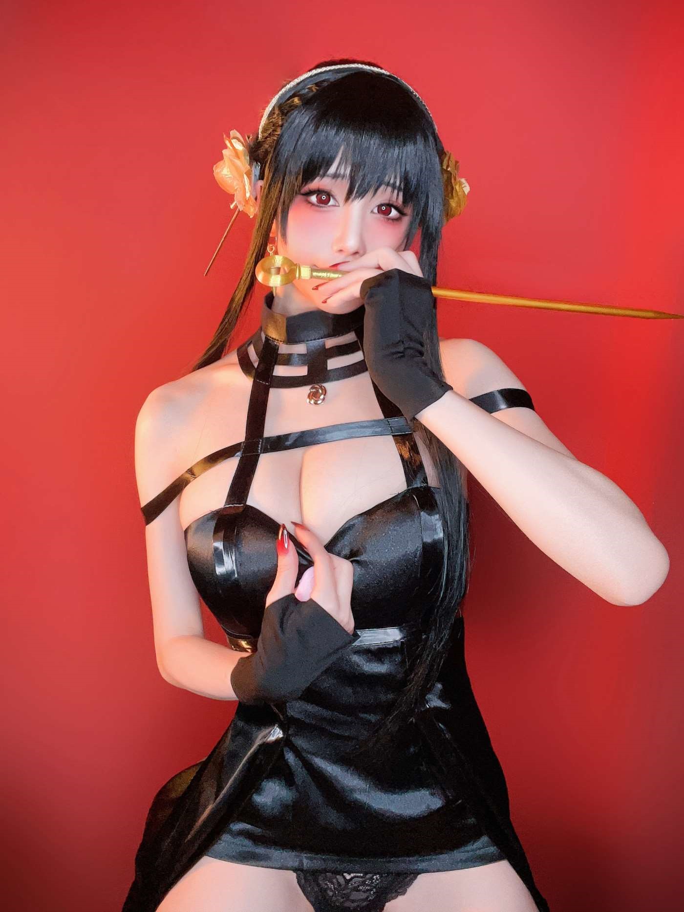 水淼aqua NO.125 Fantia 2022年10月套图合集(2套) [2022-10-31] ?いばら姫?[22P]插图8