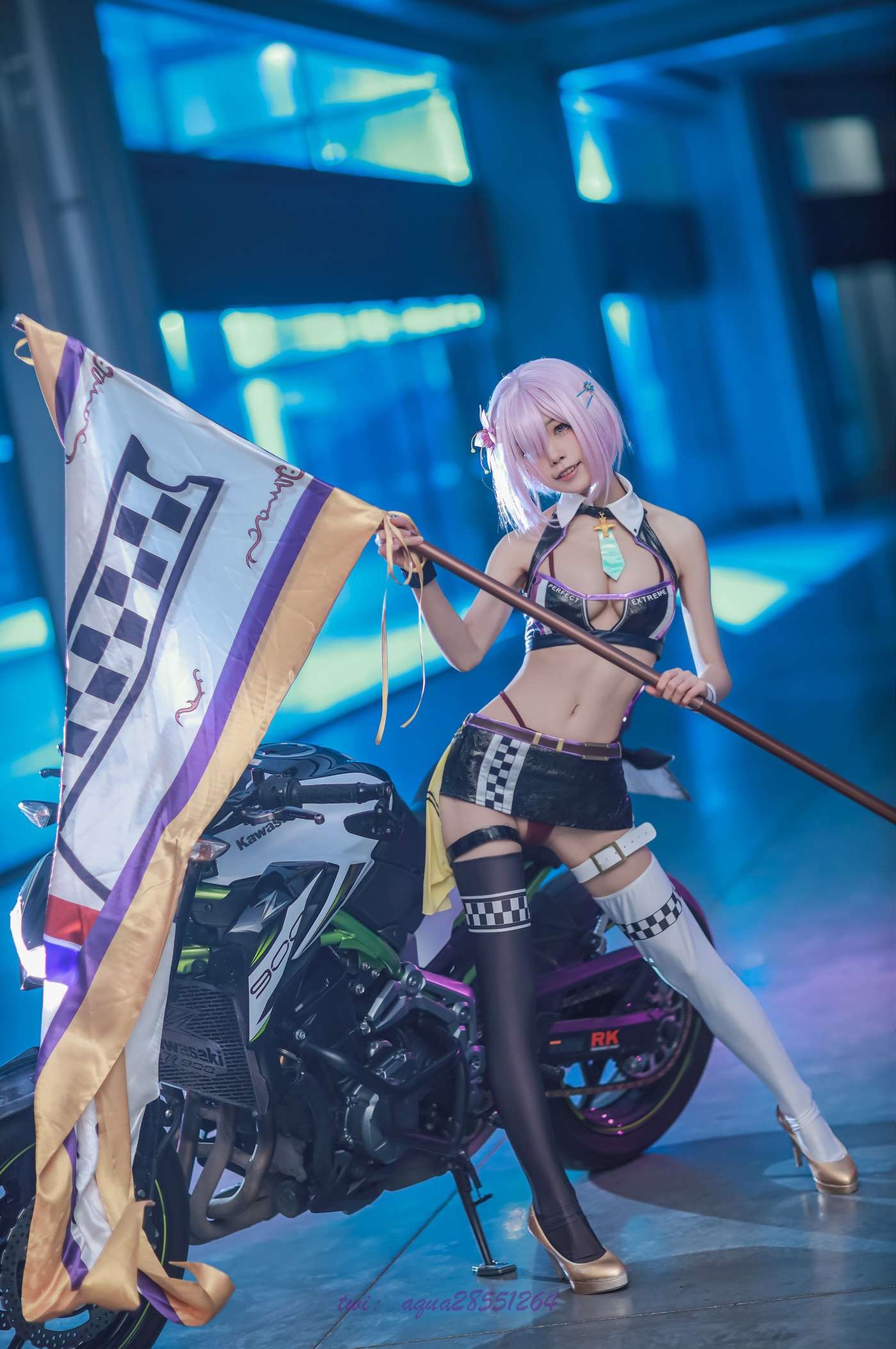 水淼aqua NO.096 玛修赛车[37P]插图4