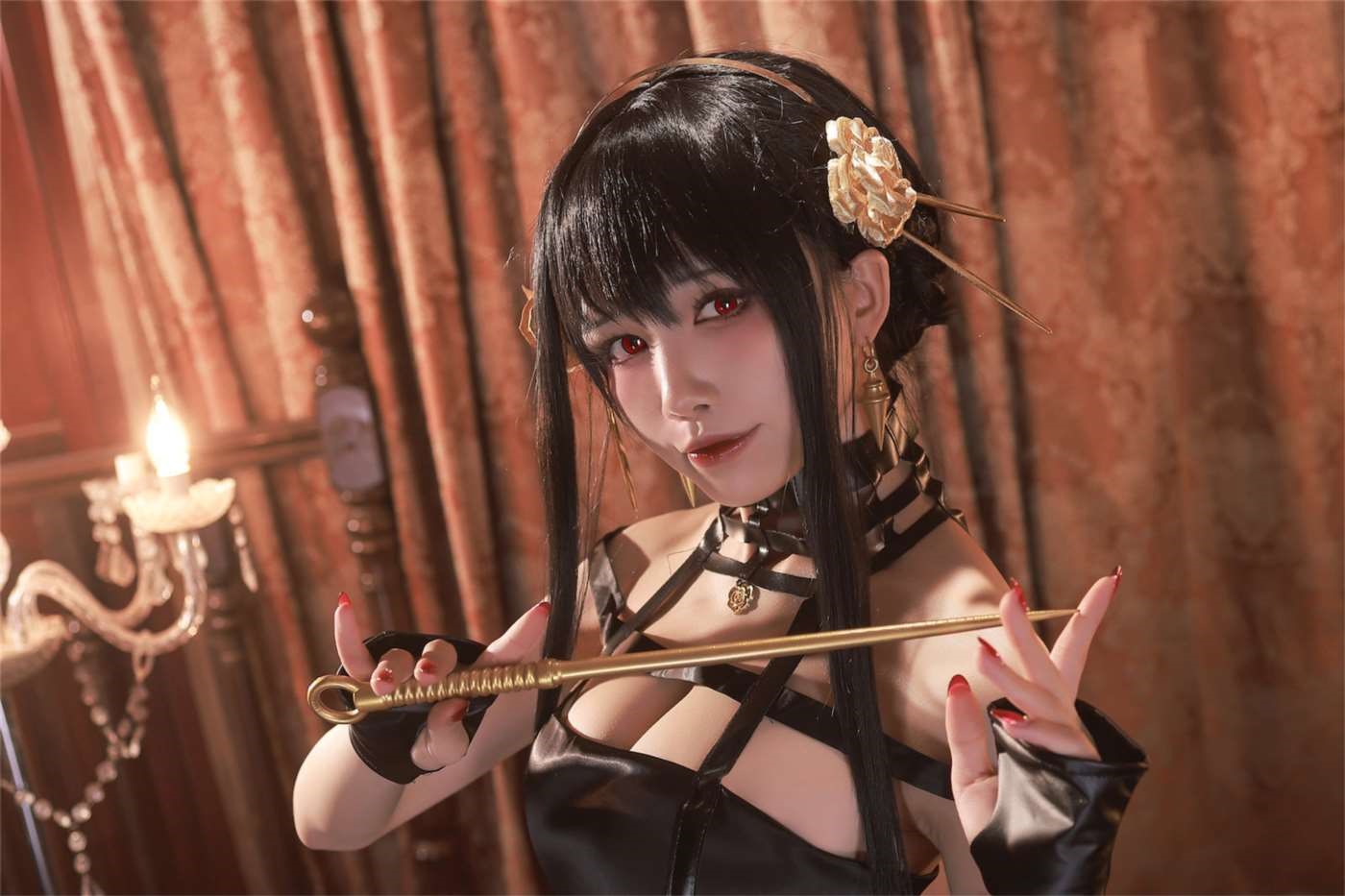 水淼aqua NO.119 约尔-黑礼服 [63P]插图5