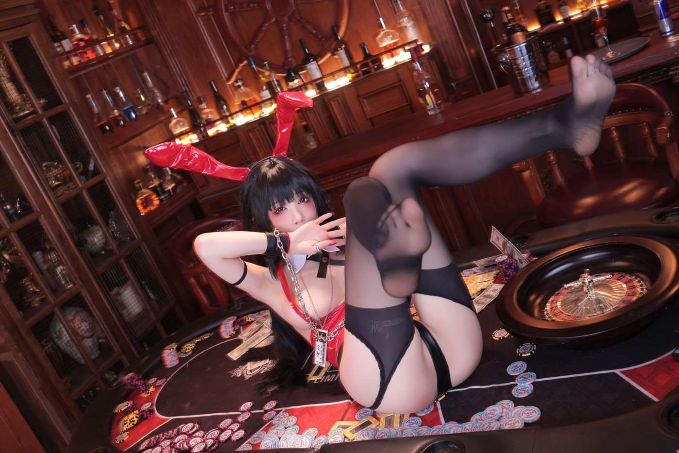 水淼aqua NO.129 蛇喰梦子同人兔女郎[67P]插图6