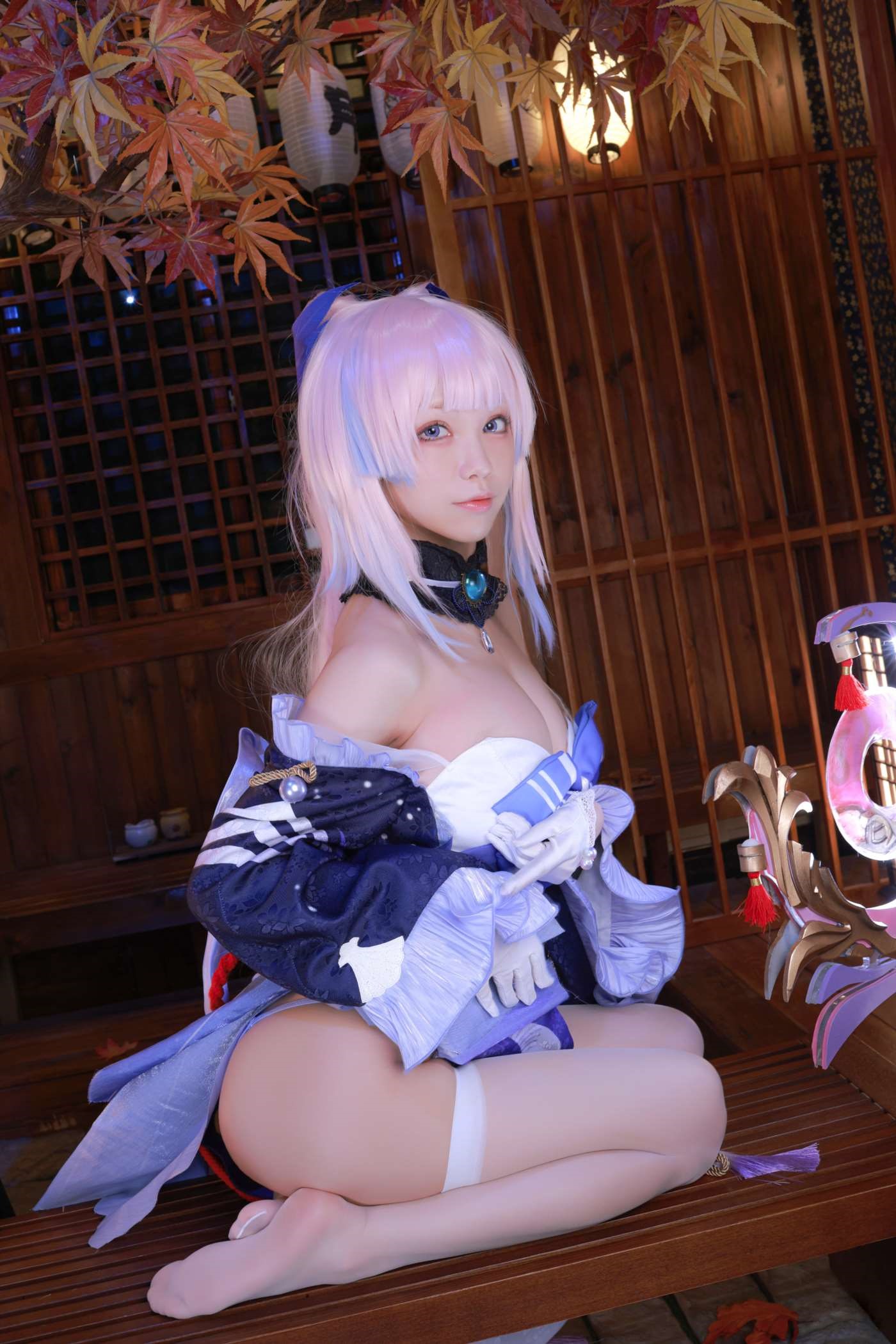 水淼aqua NO.121 Fantia 2021年11月-2022年10月套图合集(25套) [2022-02-16] 心海（part2)[33P]插图3