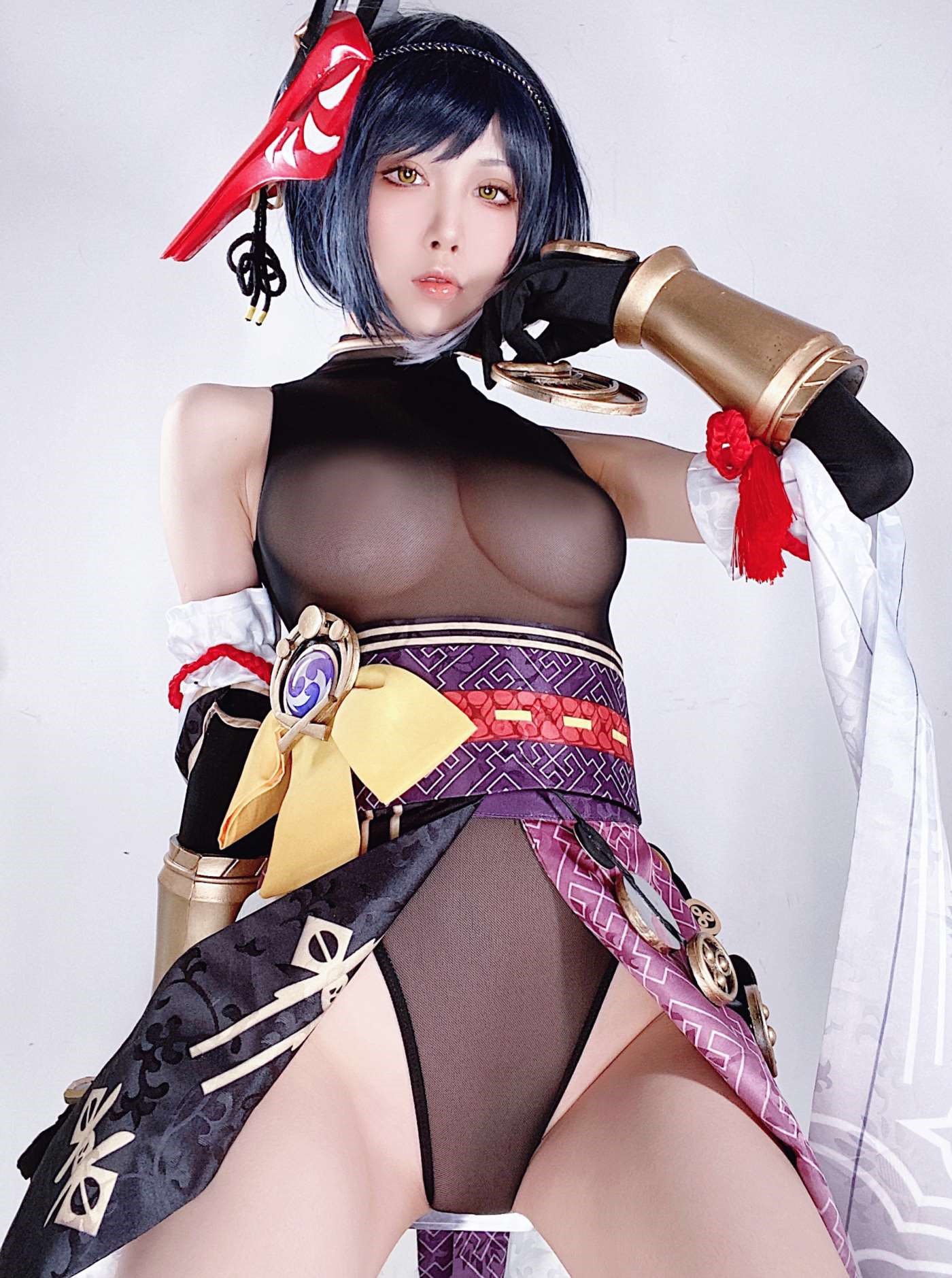水淼aqua NO.121 Fantia 2021年11月-2022年10月套图合集(25套) [2022-01-16] ?九条裟羅⚡️[33P]插图4