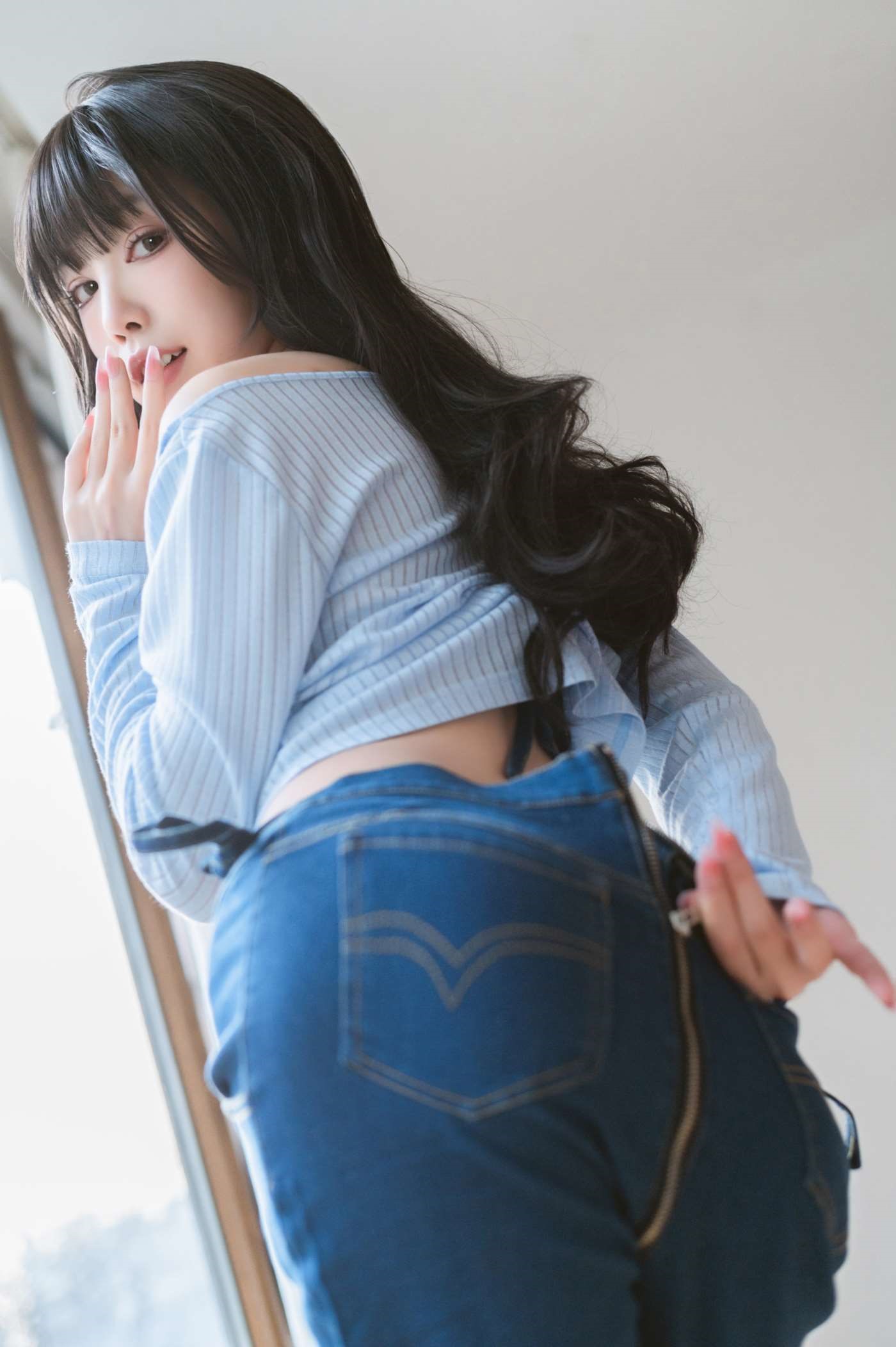 水淼aqua NO.135 牛仔裤 [22P]插图