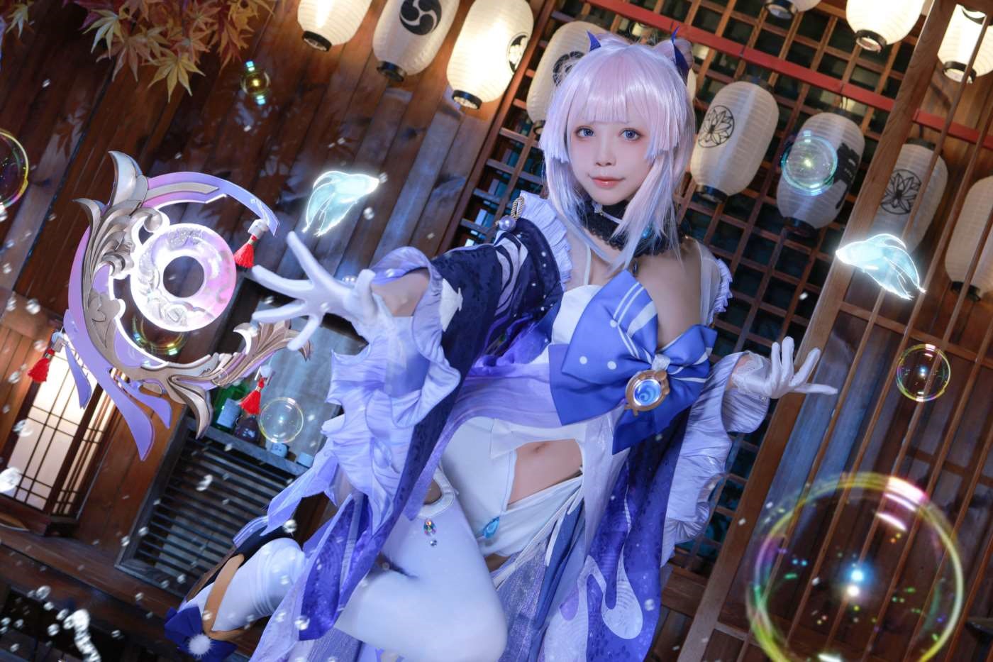 水淼aqua NO.121 Fantia 2021年11月-2022年10月套图合集(25套) [2022-01-31] 珊瑚宮心海（part1）[32P]插图9