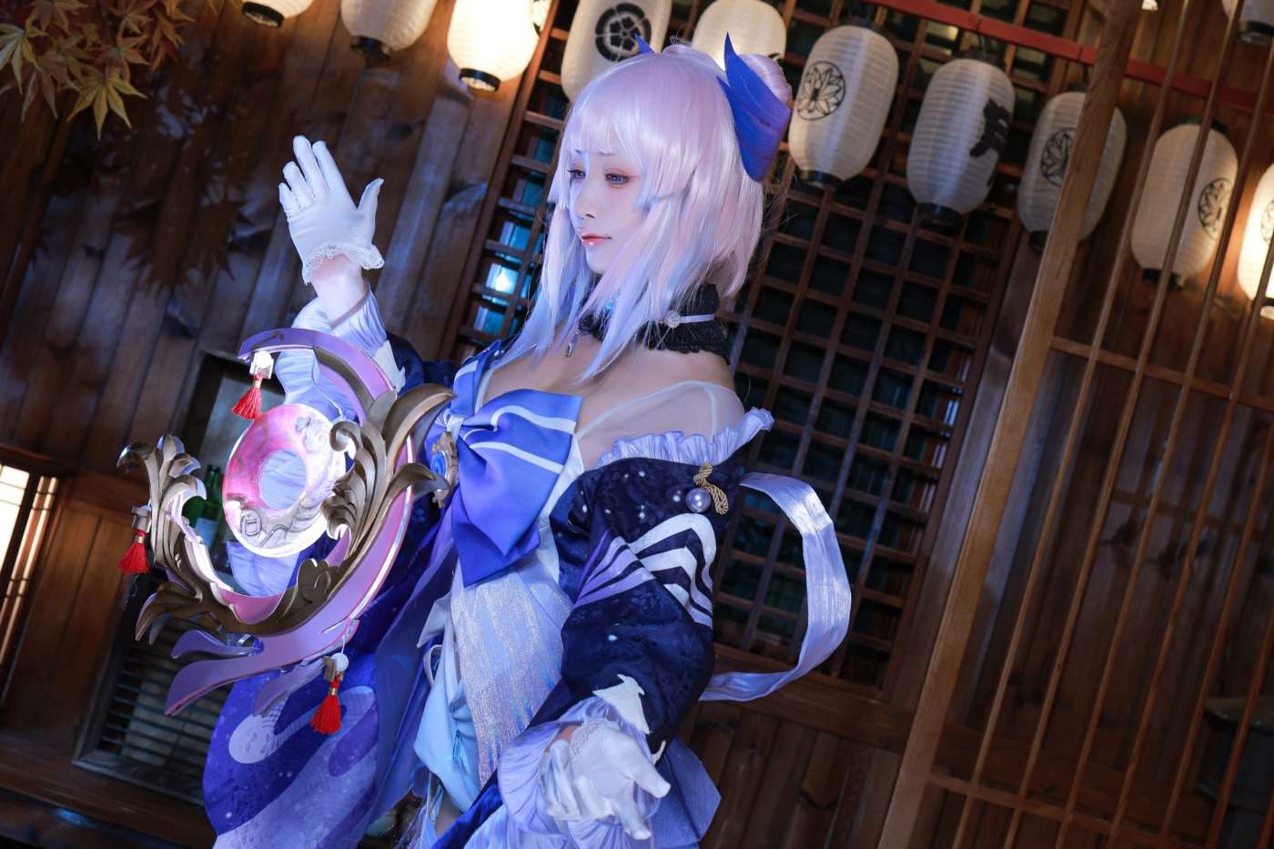 水淼aqua NO.121 Fantia 2021年11月-2022年10月套图合集(25套) [2022-01-31] 珊瑚宮心海（part1）[32P]插图6