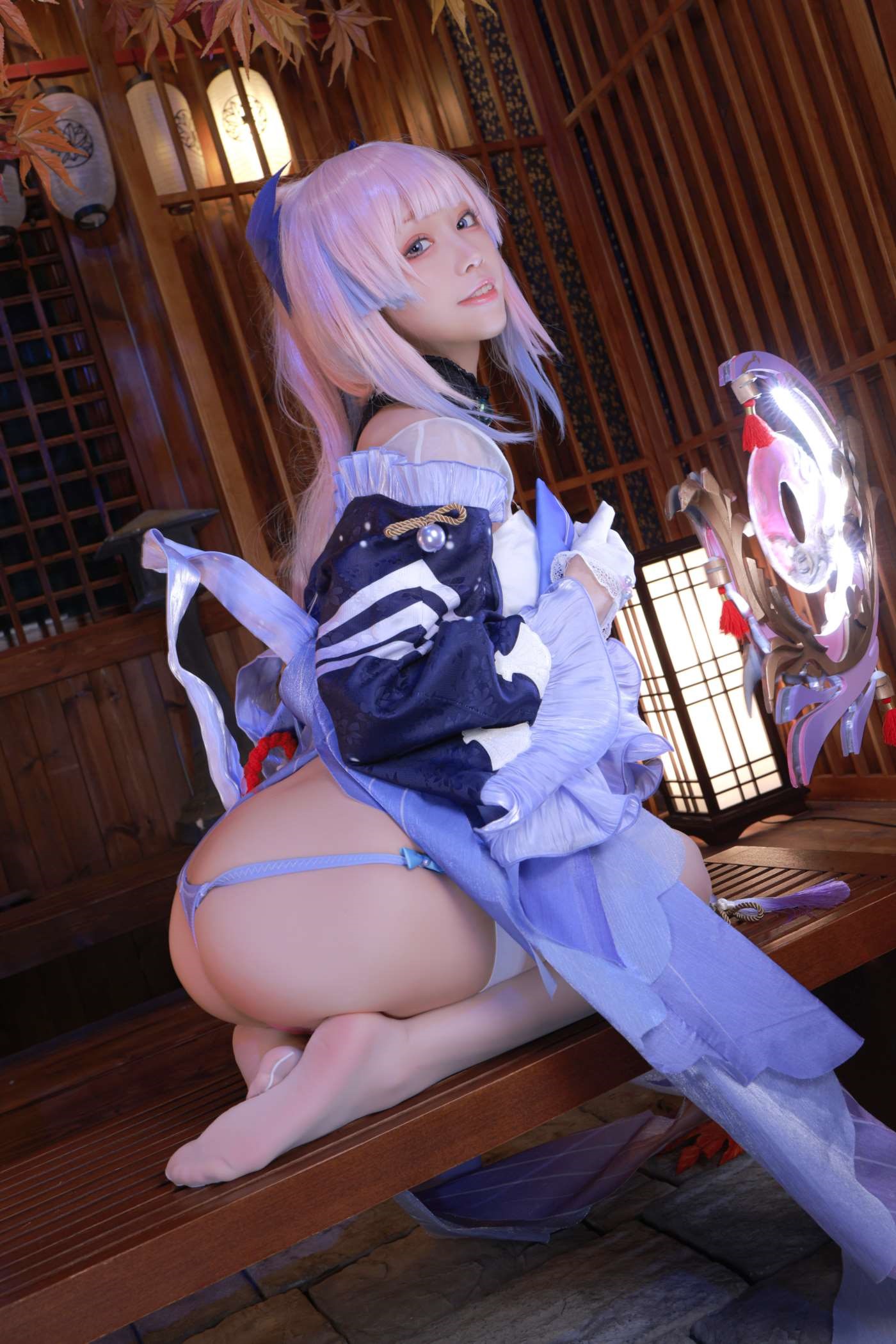 水淼aqua NO.121 Fantia 2021年11月-2022年10月套图合集(25套) [2022-01-31] 珊瑚宮心海（part1）[32P]插图3