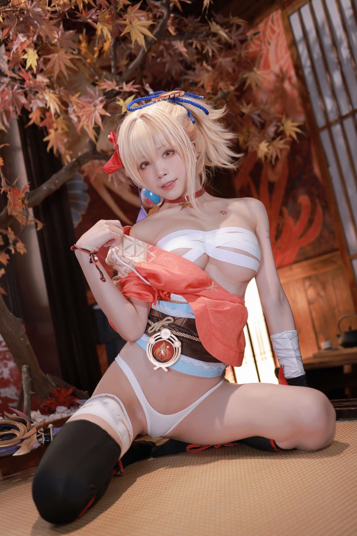 水淼aqua NO.107 长野原宵宫[100P]插图7