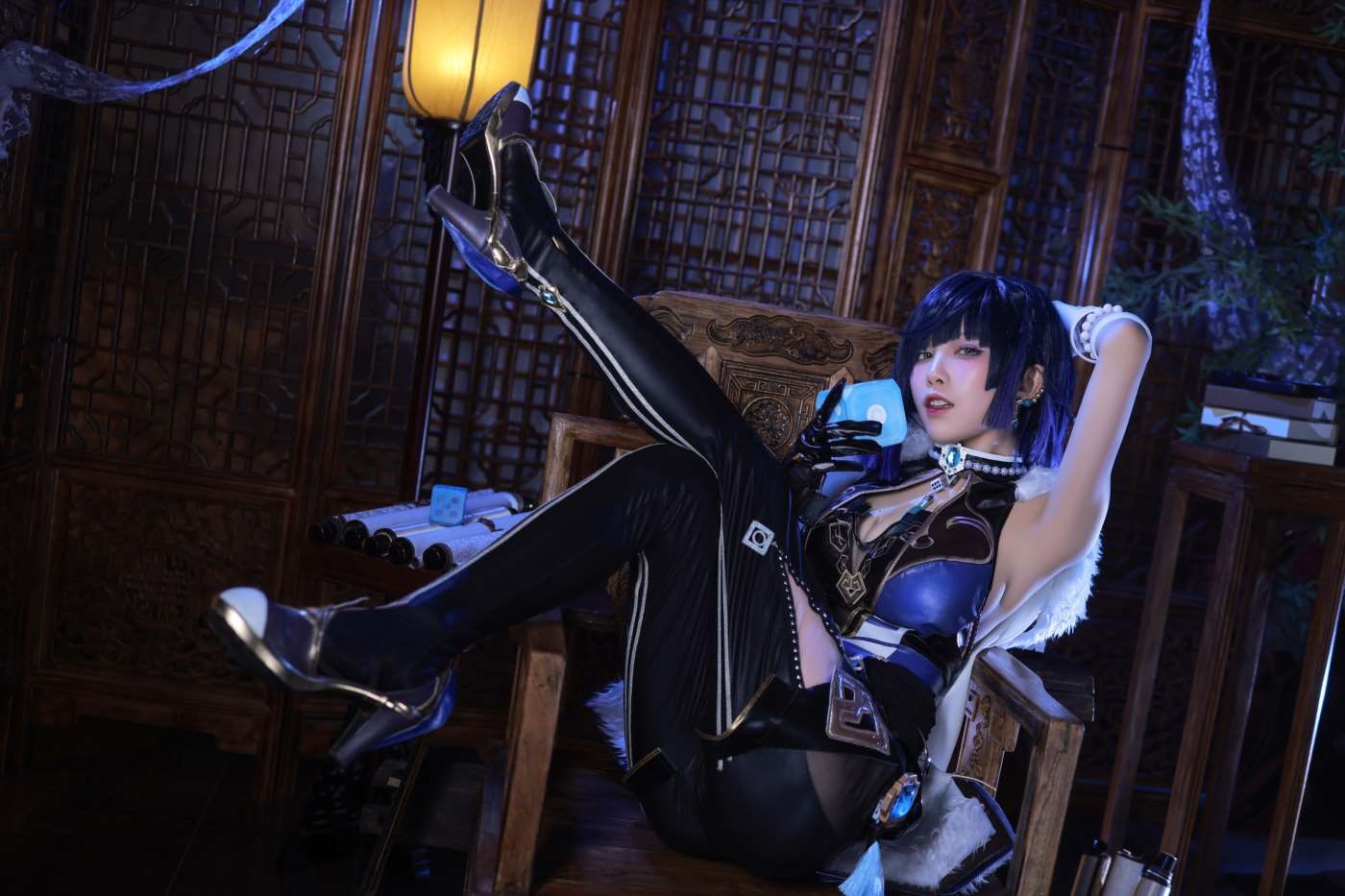 水淼aqua NO.117 原神 夜蘭[96P]插图2